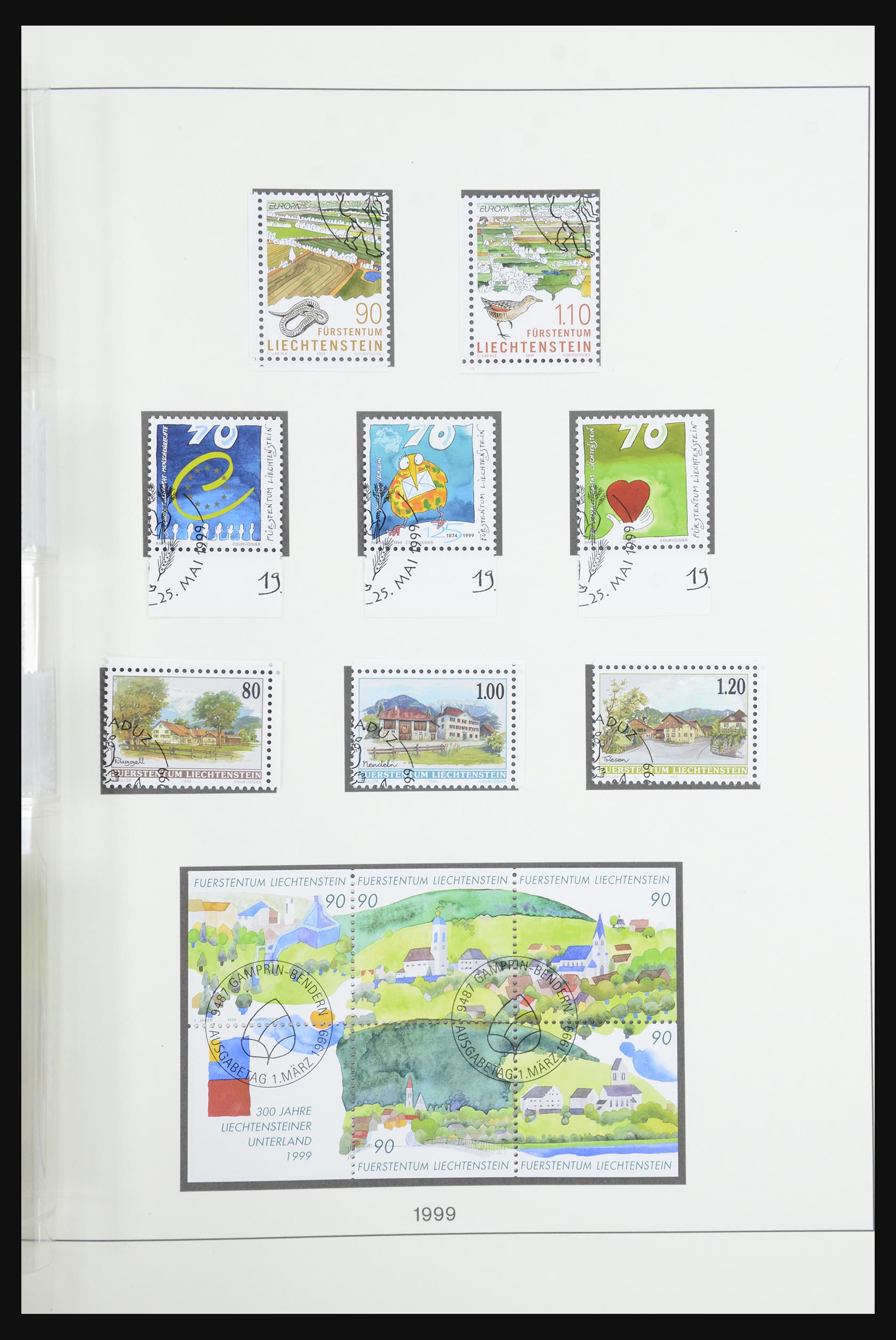 31805 226 - 31805 Liechtenstein 1912-2001.
