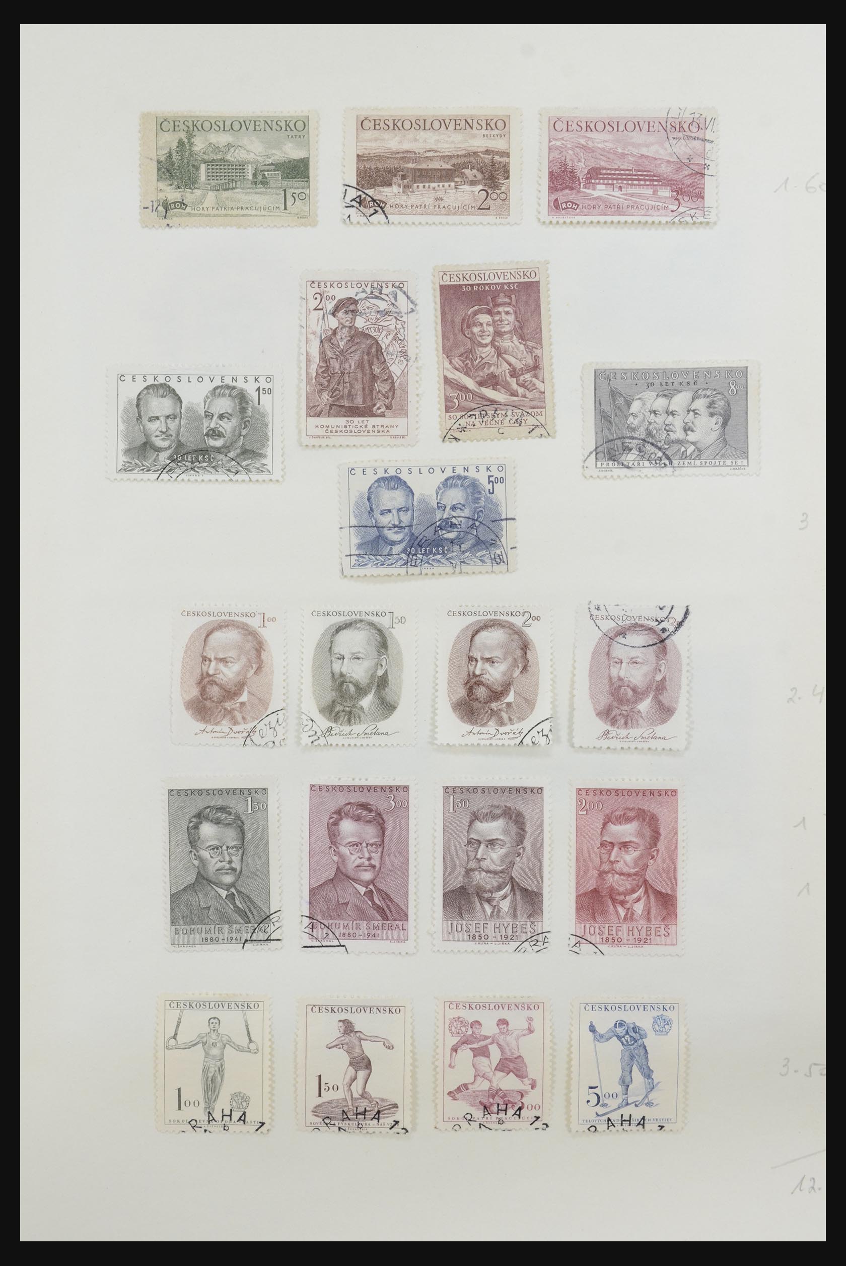 31809 0004 - 31809 Tsjechoslowakije 1951-1990.