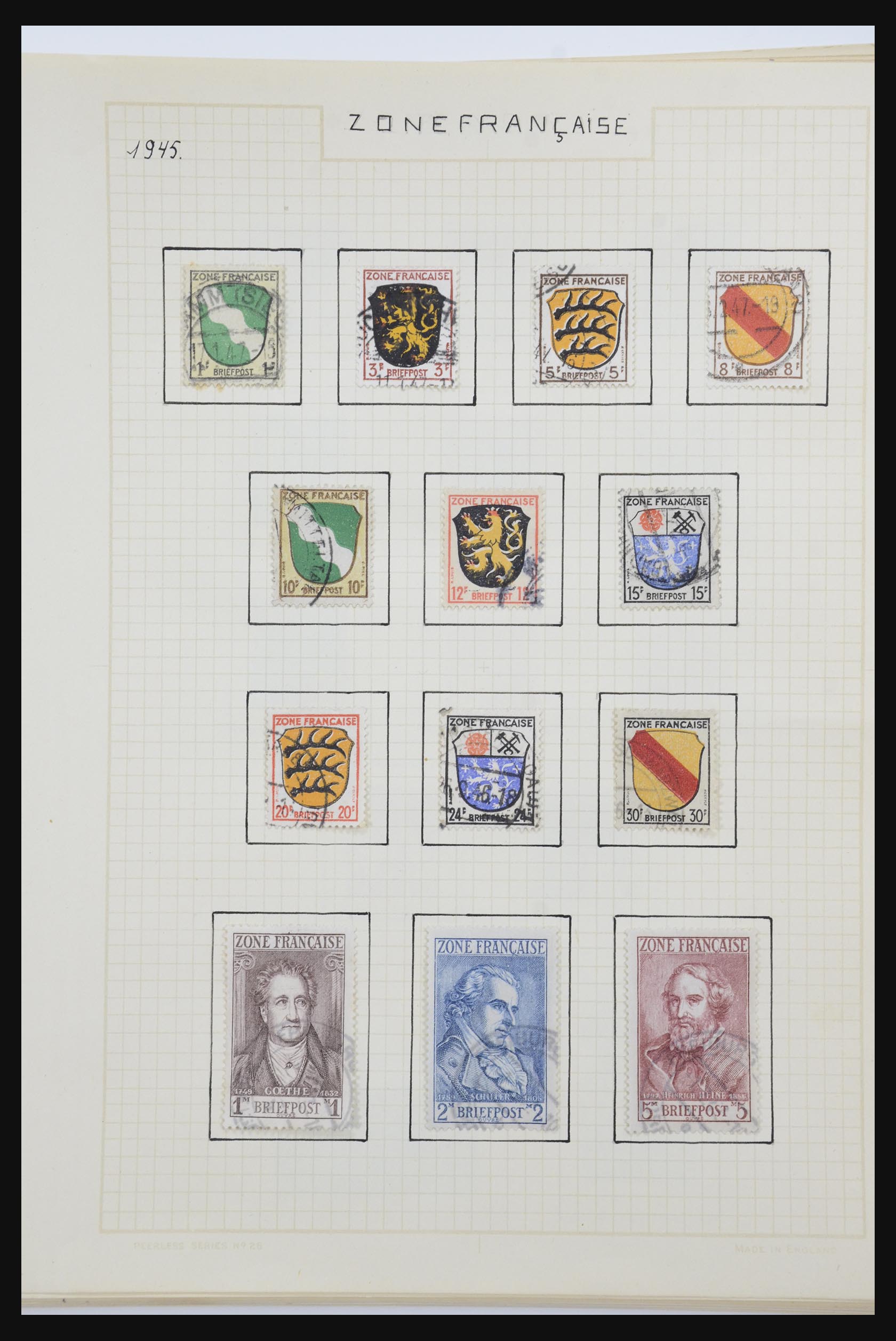 31823 001 - 31823 Duitsland 1945-1955.