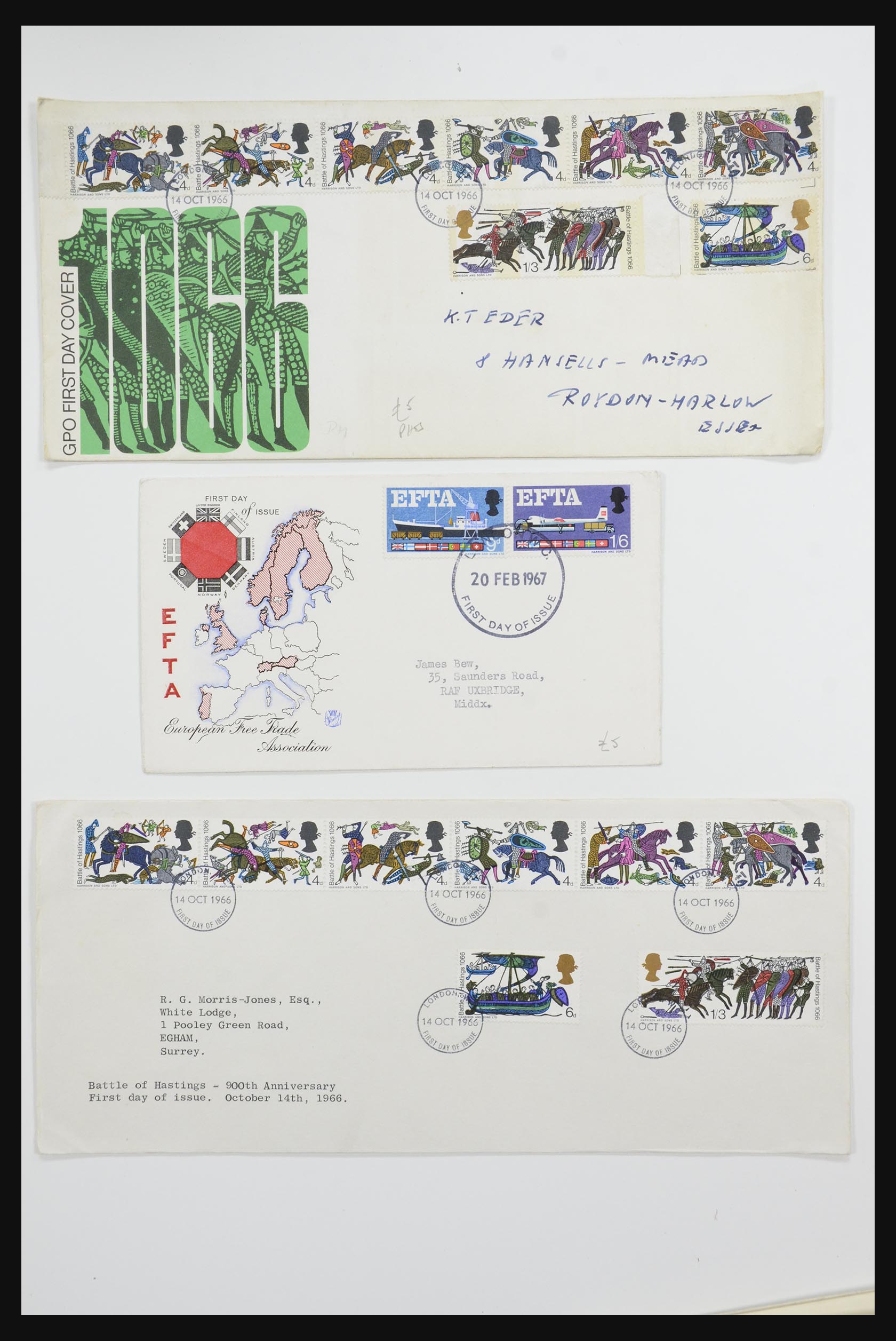 31832 008 - 31832 Great Britain FDC's 1964-2008.