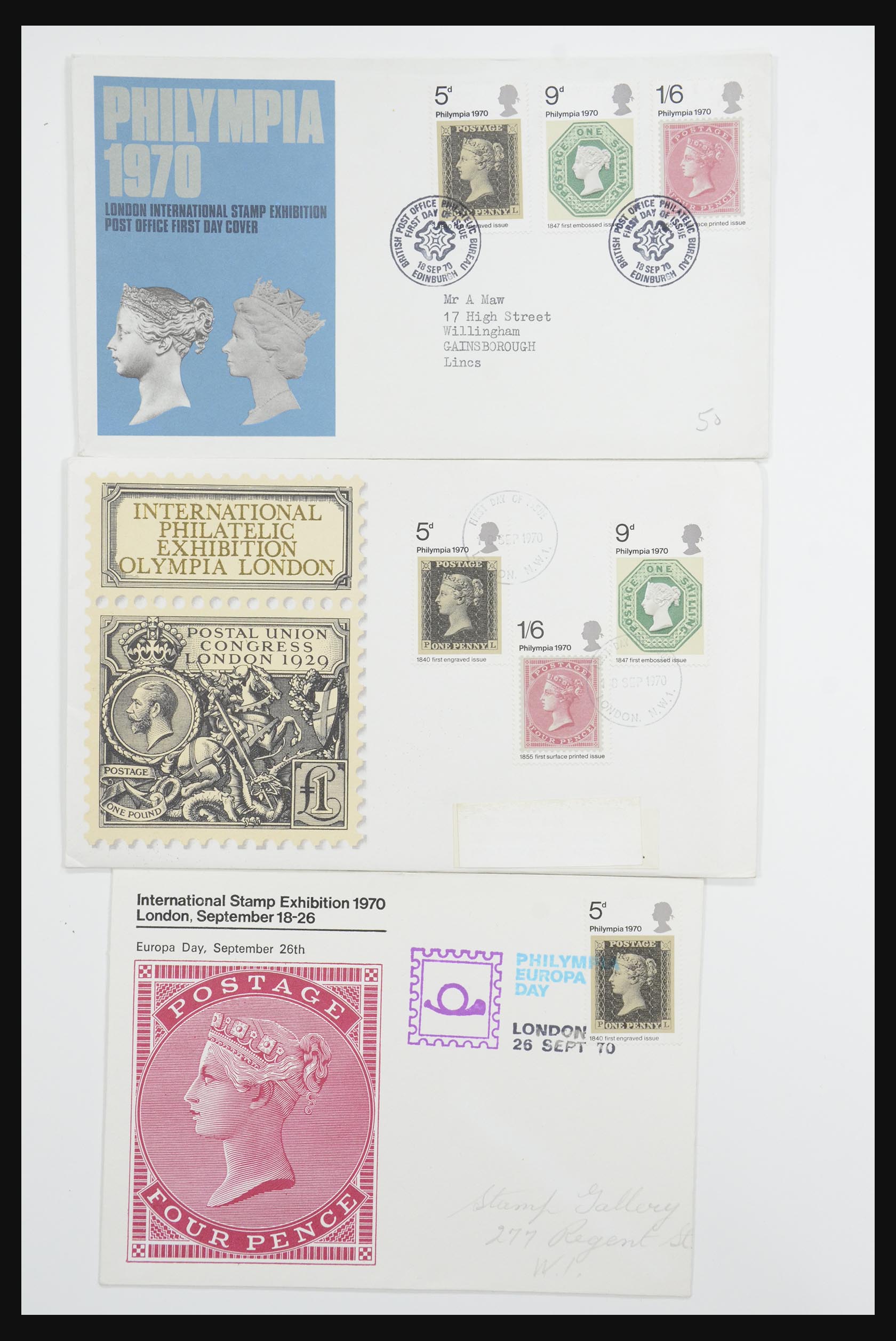 31832 022 - 31832 Engeland FDC's 1964-2008.