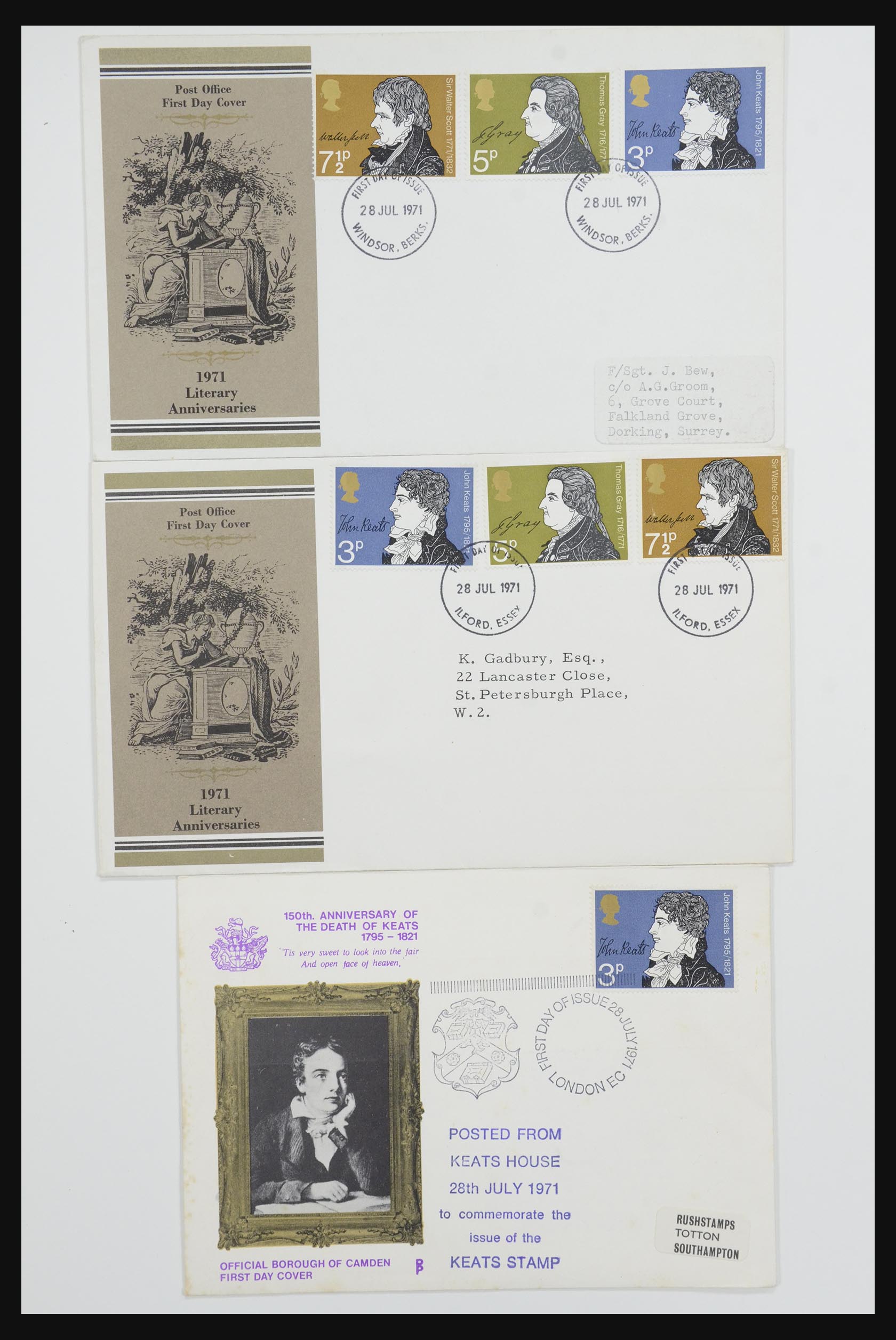 31832 028 - 31832 Great Britain FDC's 1964-2008.