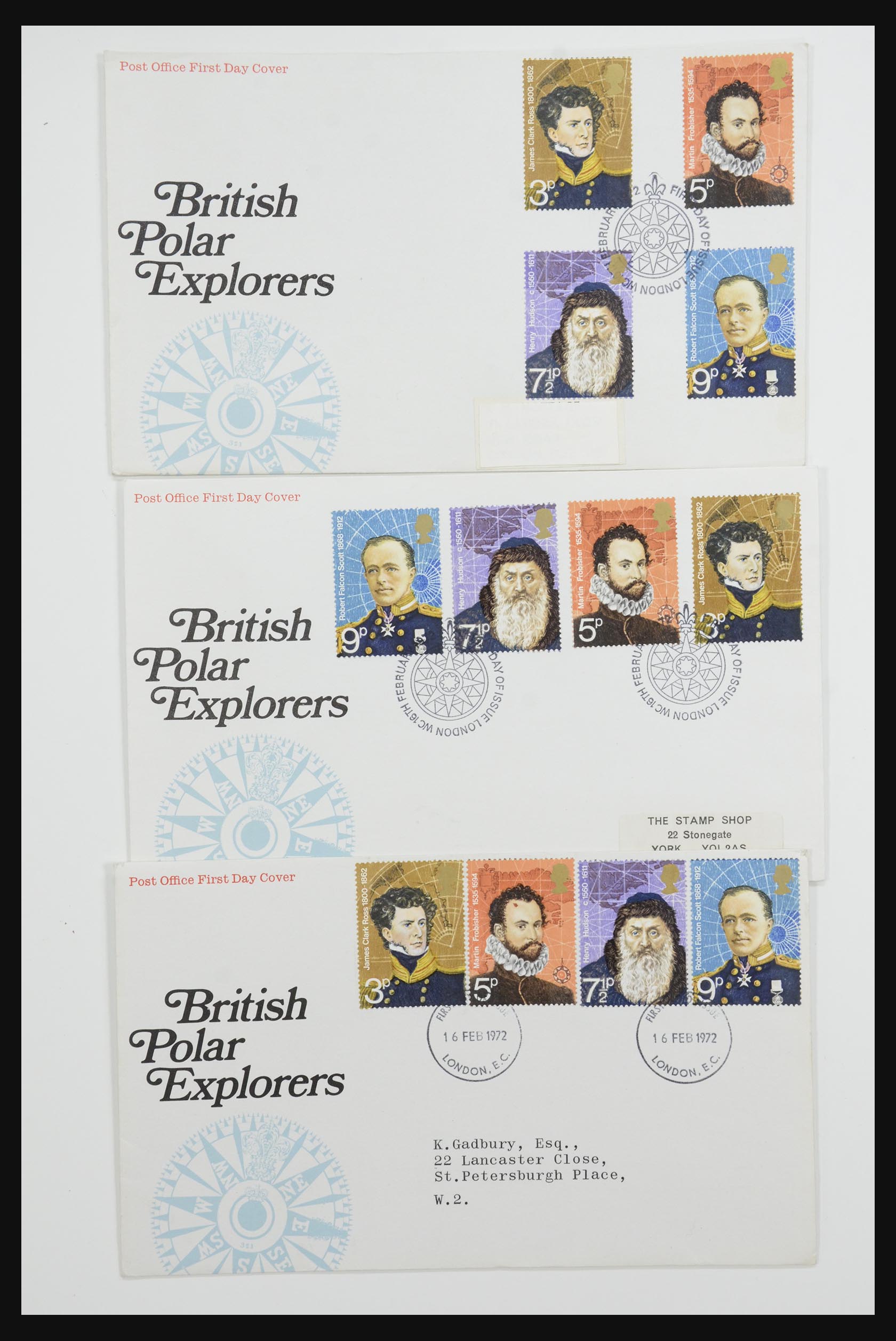 31832 034 - 31832 Great Britain FDC's 1964-2008.