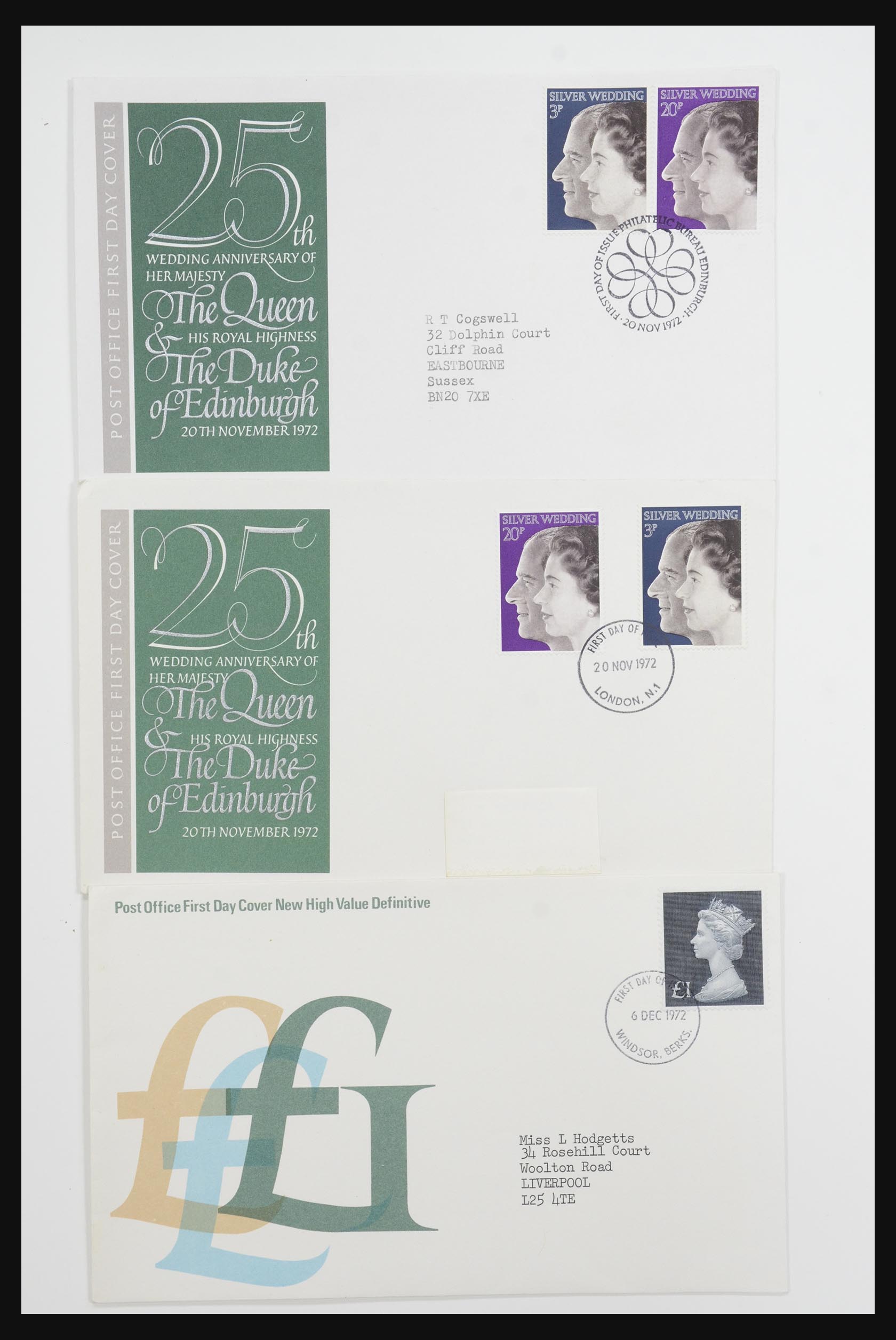 31832 045 - 31832 Engeland FDC's 1964-2008.