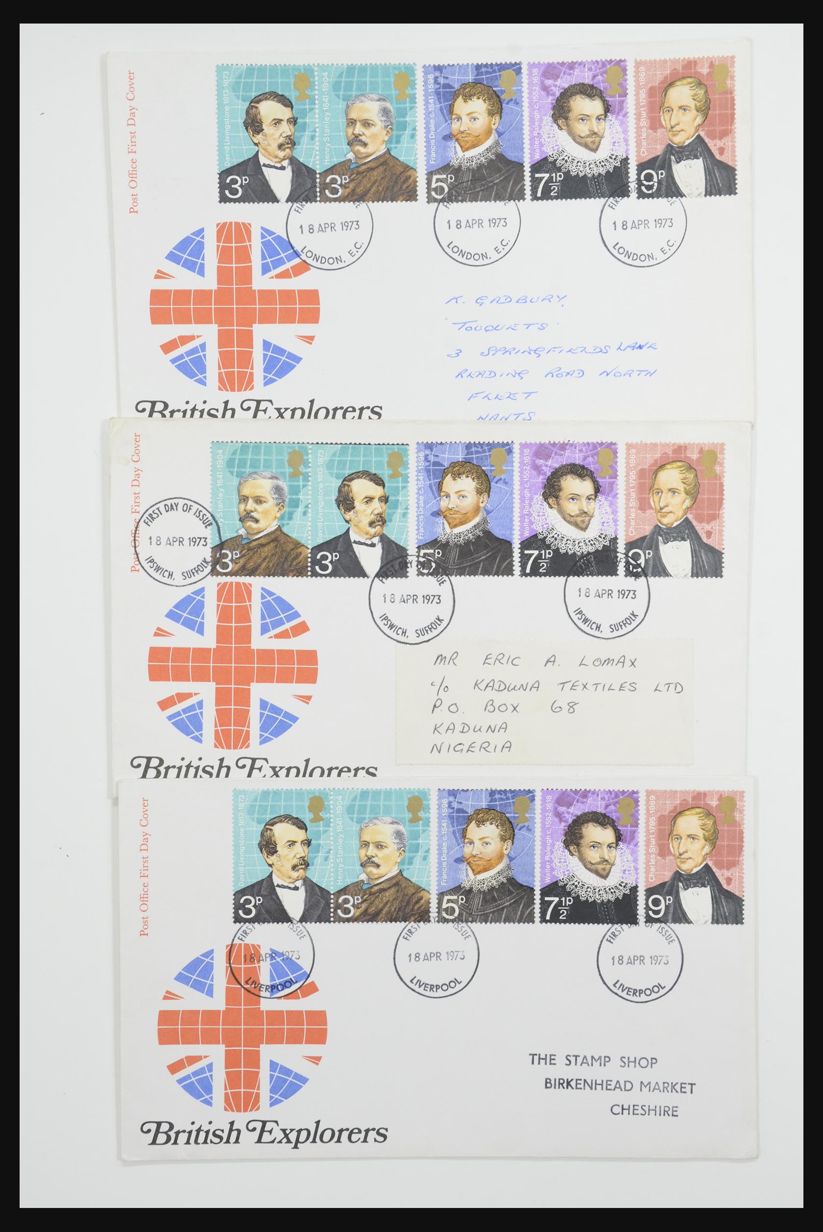 31832 050 - 31832 Great Britain FDC's 1964-2008.