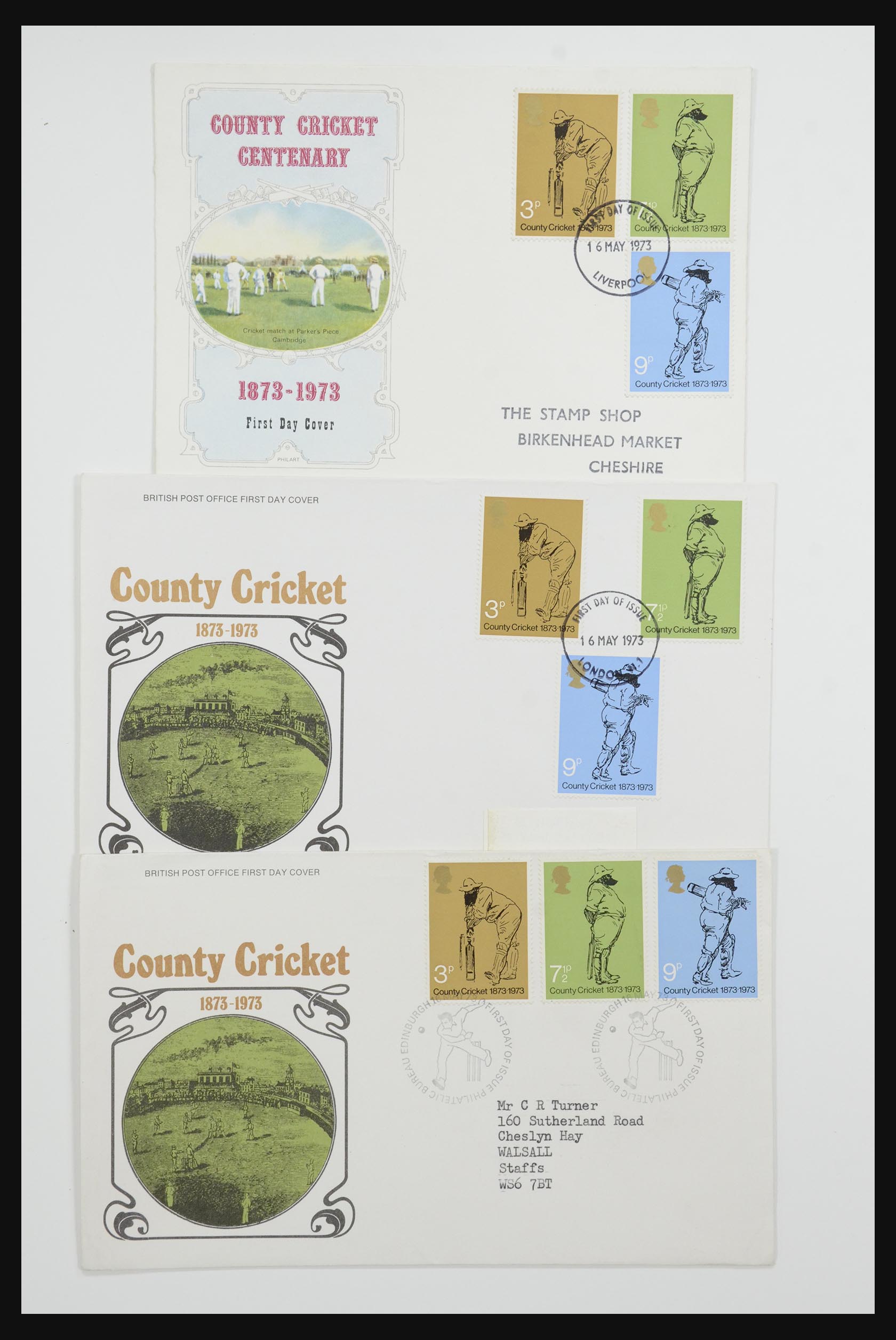 31832 051 - 31832 Engeland FDC's 1964-2008.