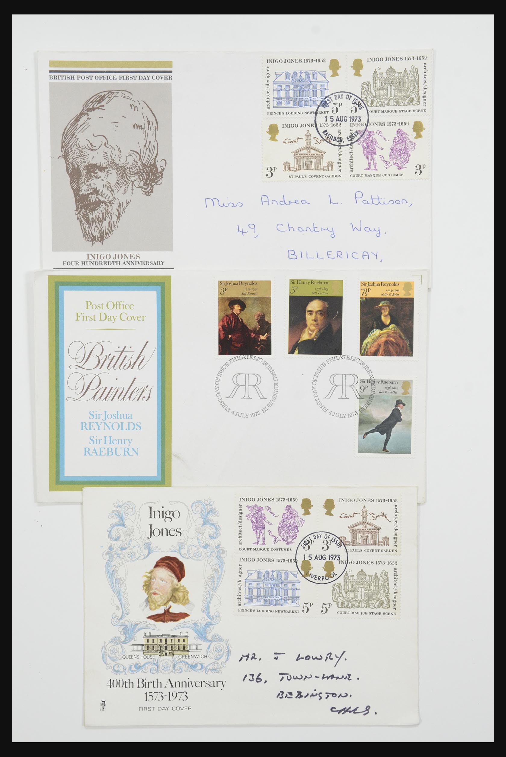 31832 061 - 31832 Engeland FDC's 1964-2008.