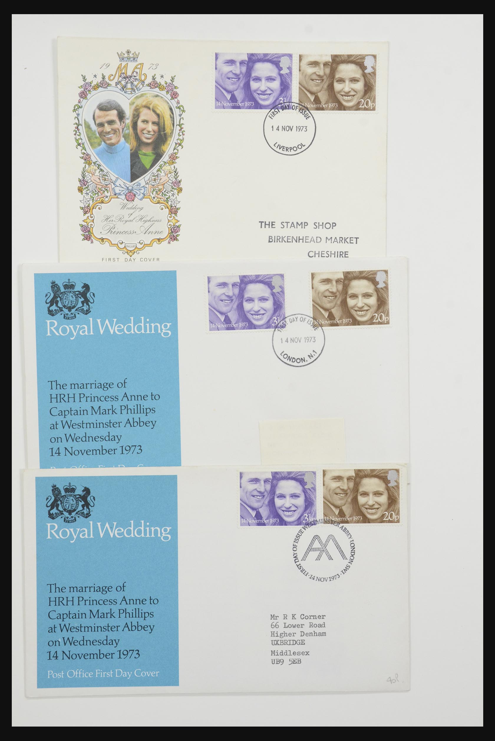 31832 066 - 31832 Engeland FDC's 1964-2008.