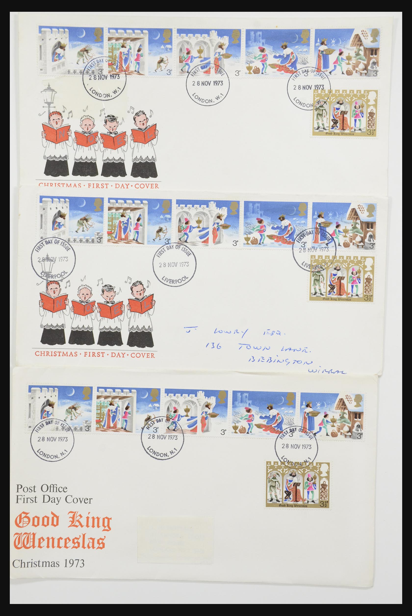 31832 068 - 31832 Engeland FDC's 1964-2008.