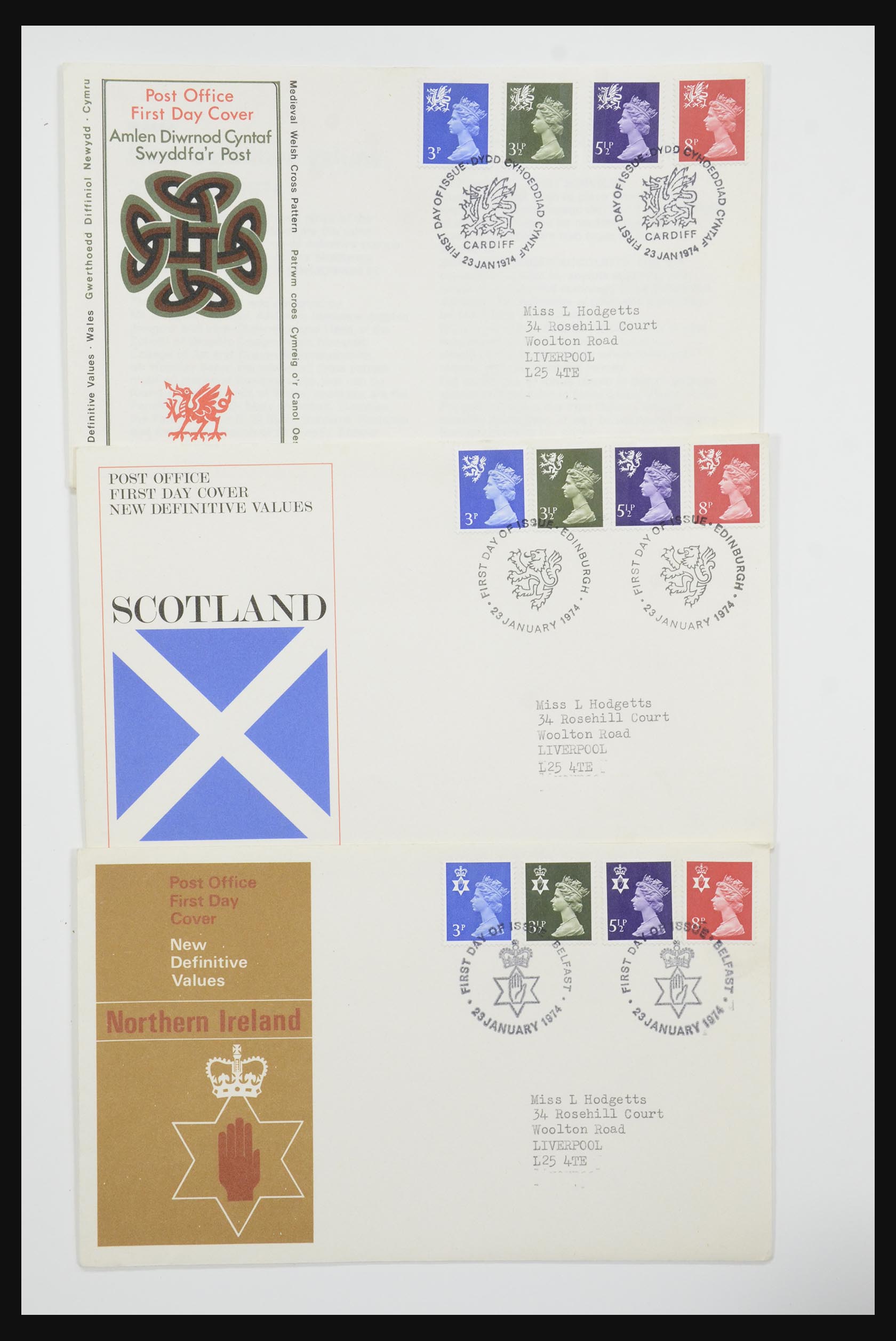 31832 070 - 31832 Great Britain FDC's 1964-2008.
