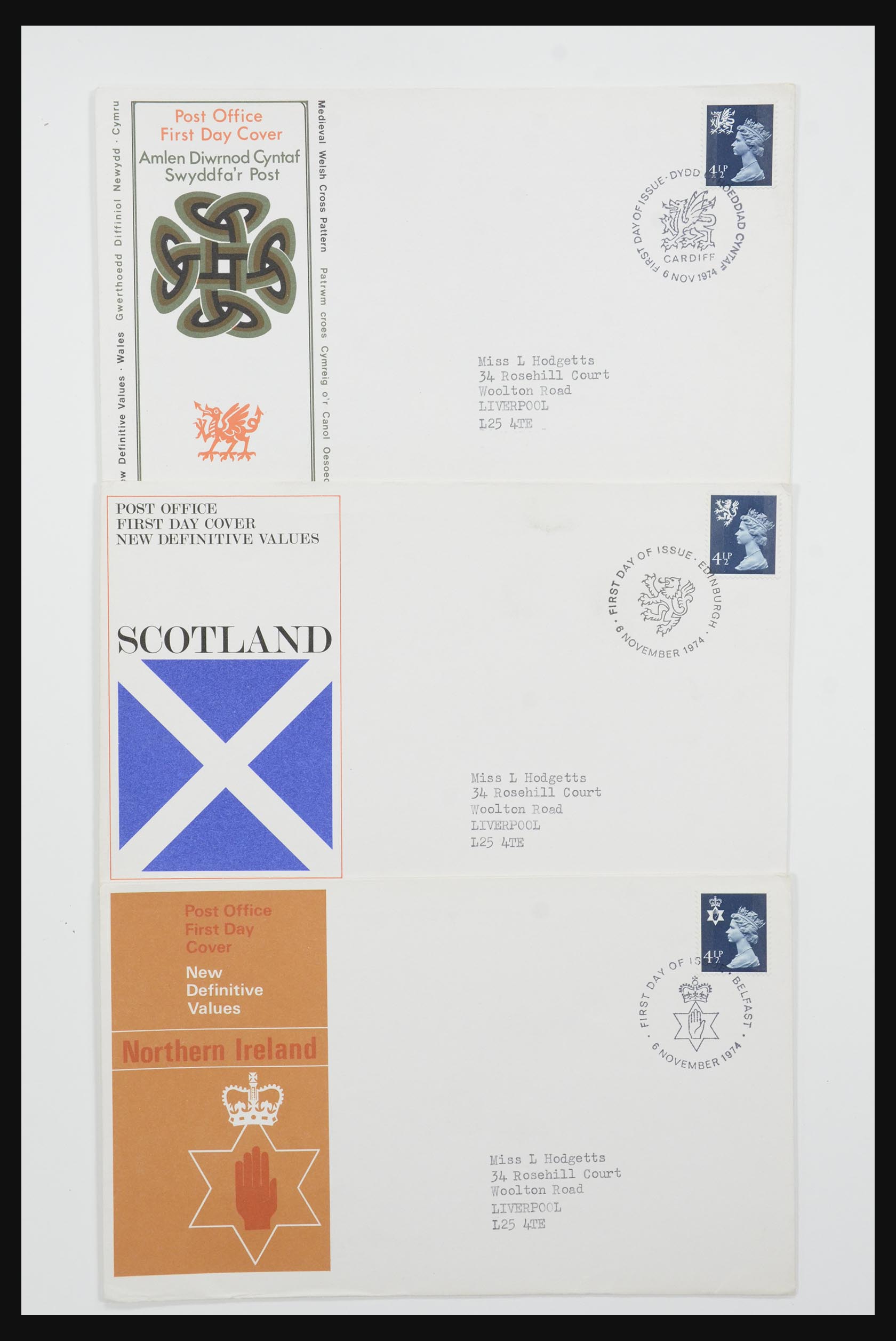 31832 078 - 31832 Engeland FDC's 1964-2008.