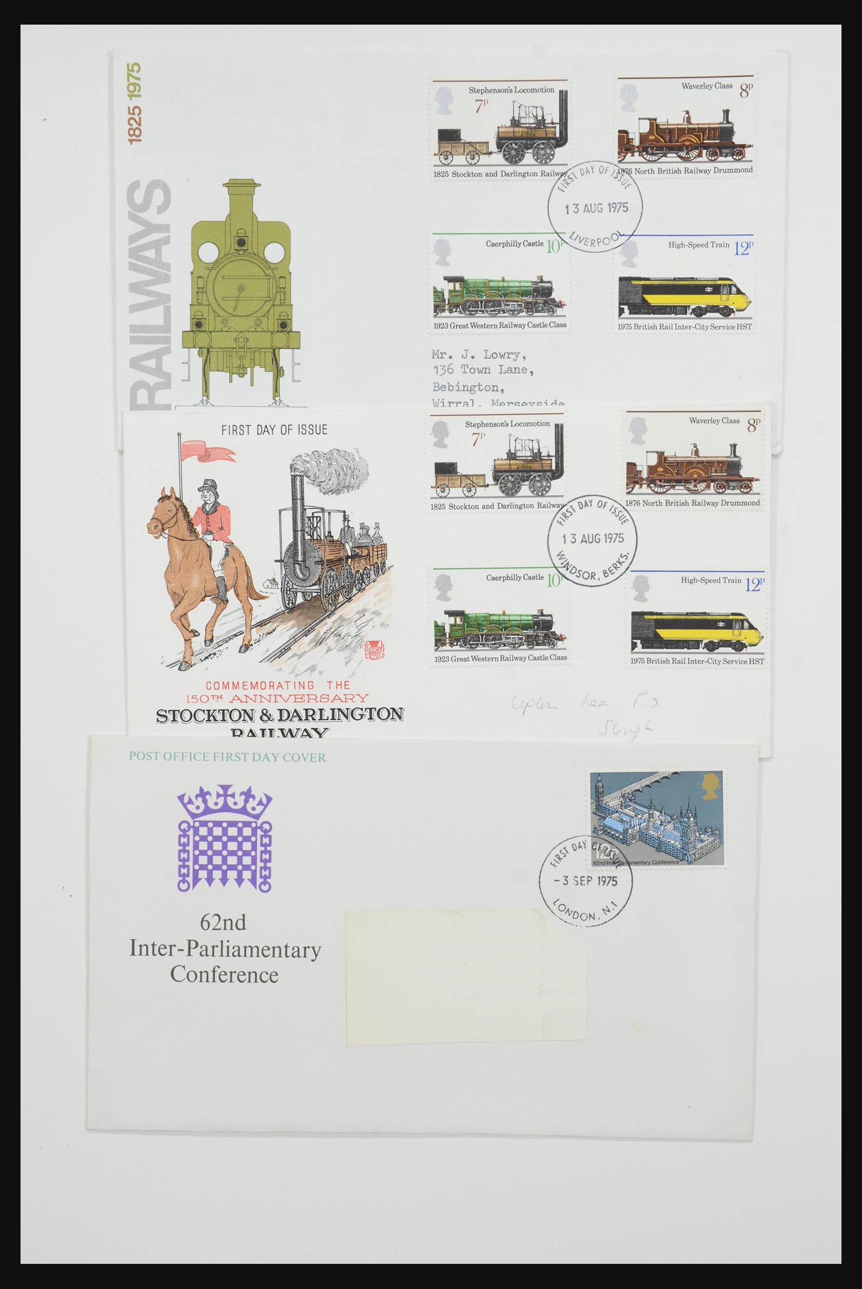 31832 086 - 31832 Engeland FDC's 1964-2008.