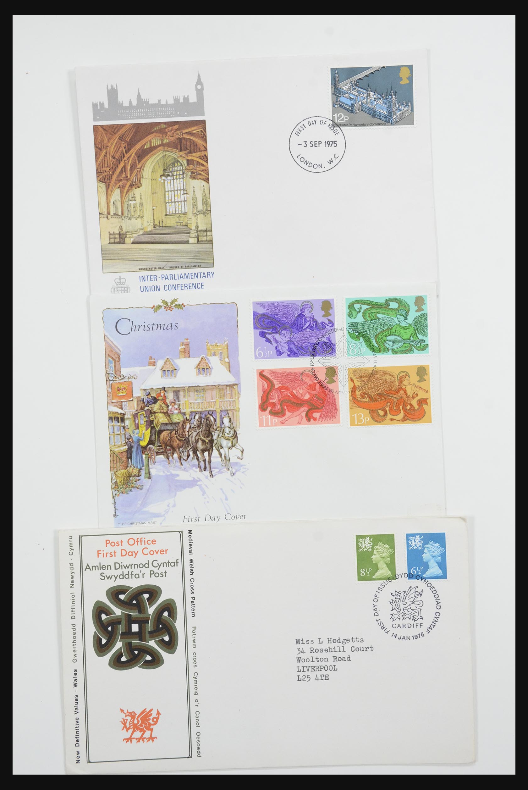 31832 090 - 31832 Engeland FDC's 1964-2008.