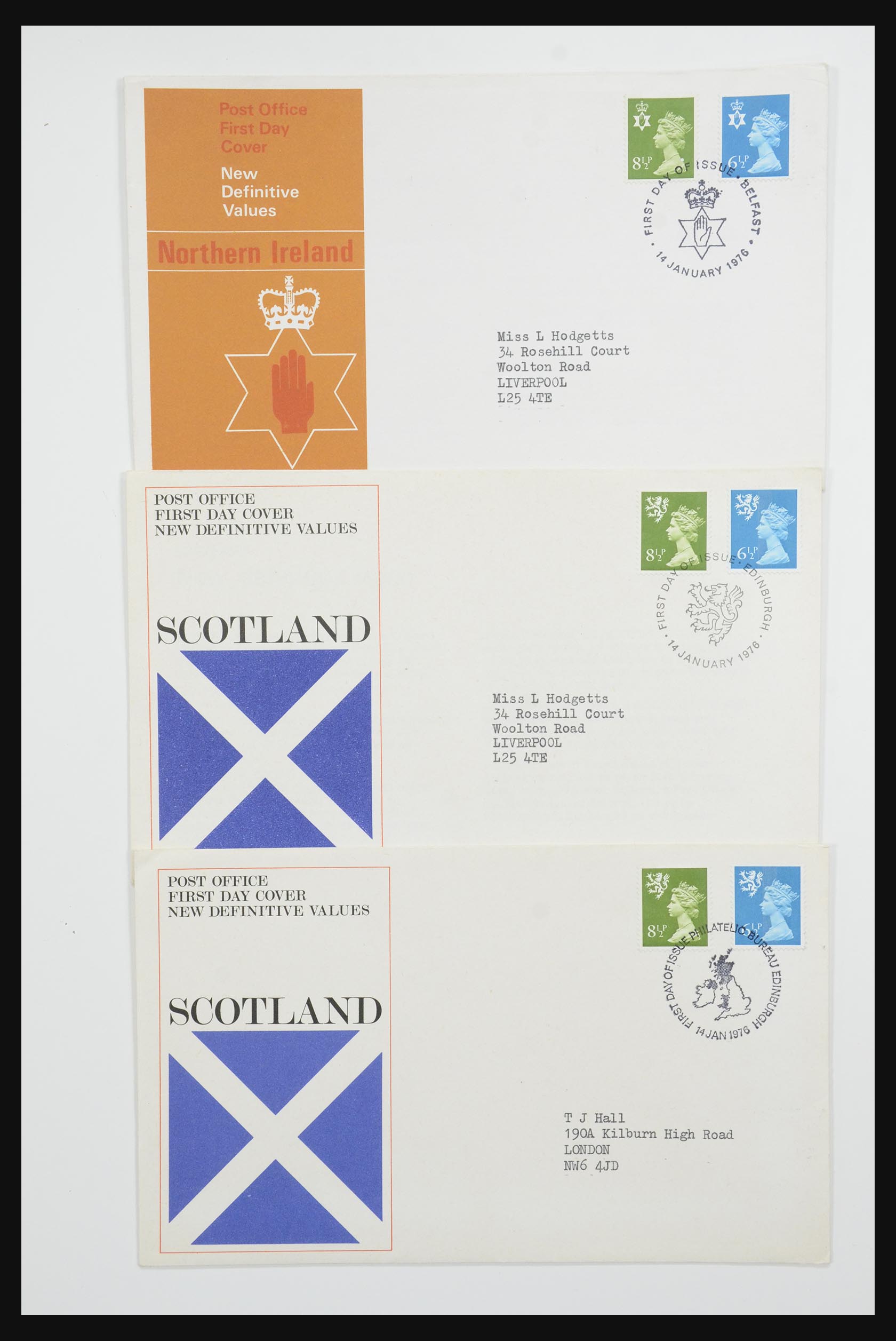 31832 091 - 31832 Engeland FDC's 1964-2008.