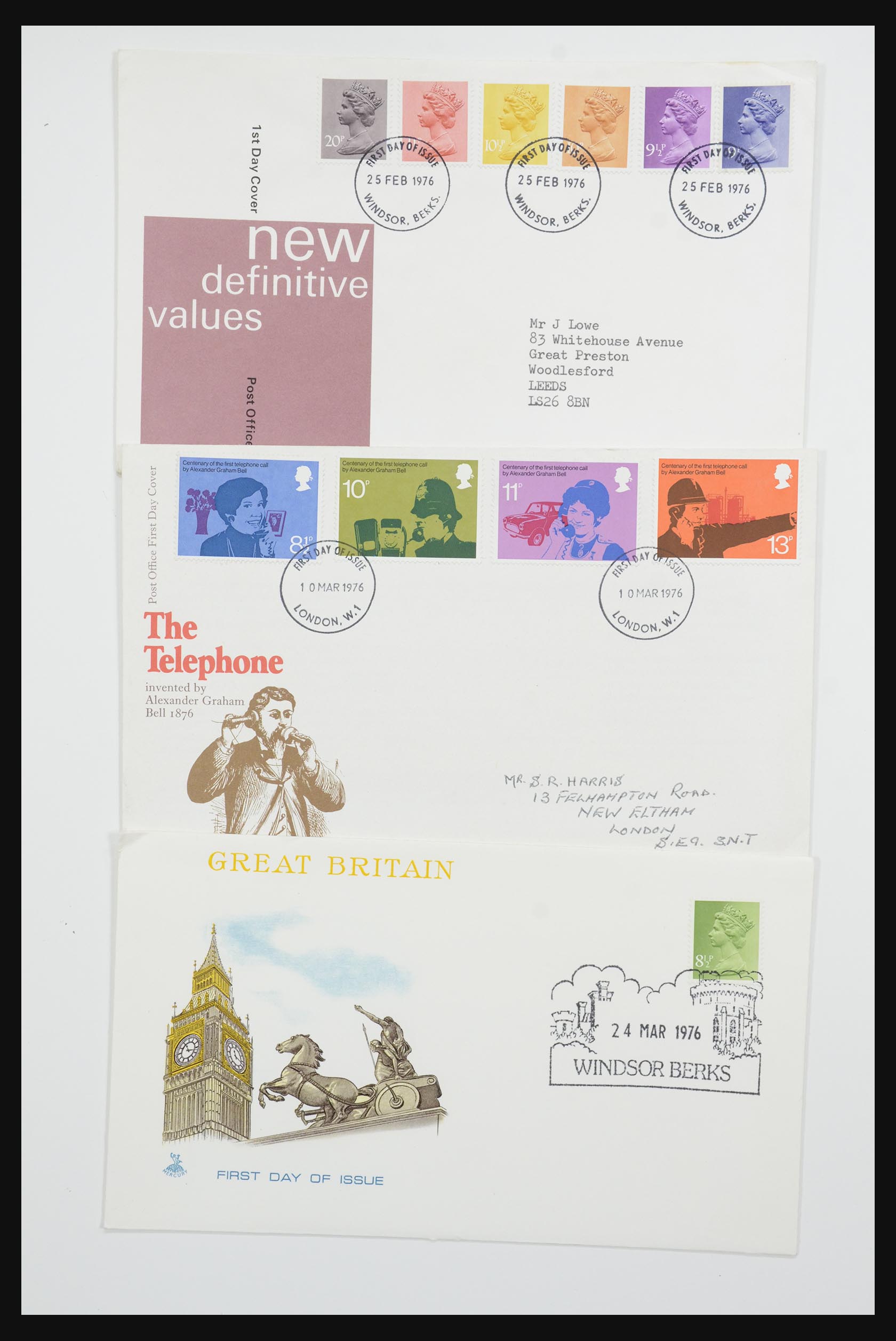 31832 093 - 31832 Engeland FDC's 1964-2008.