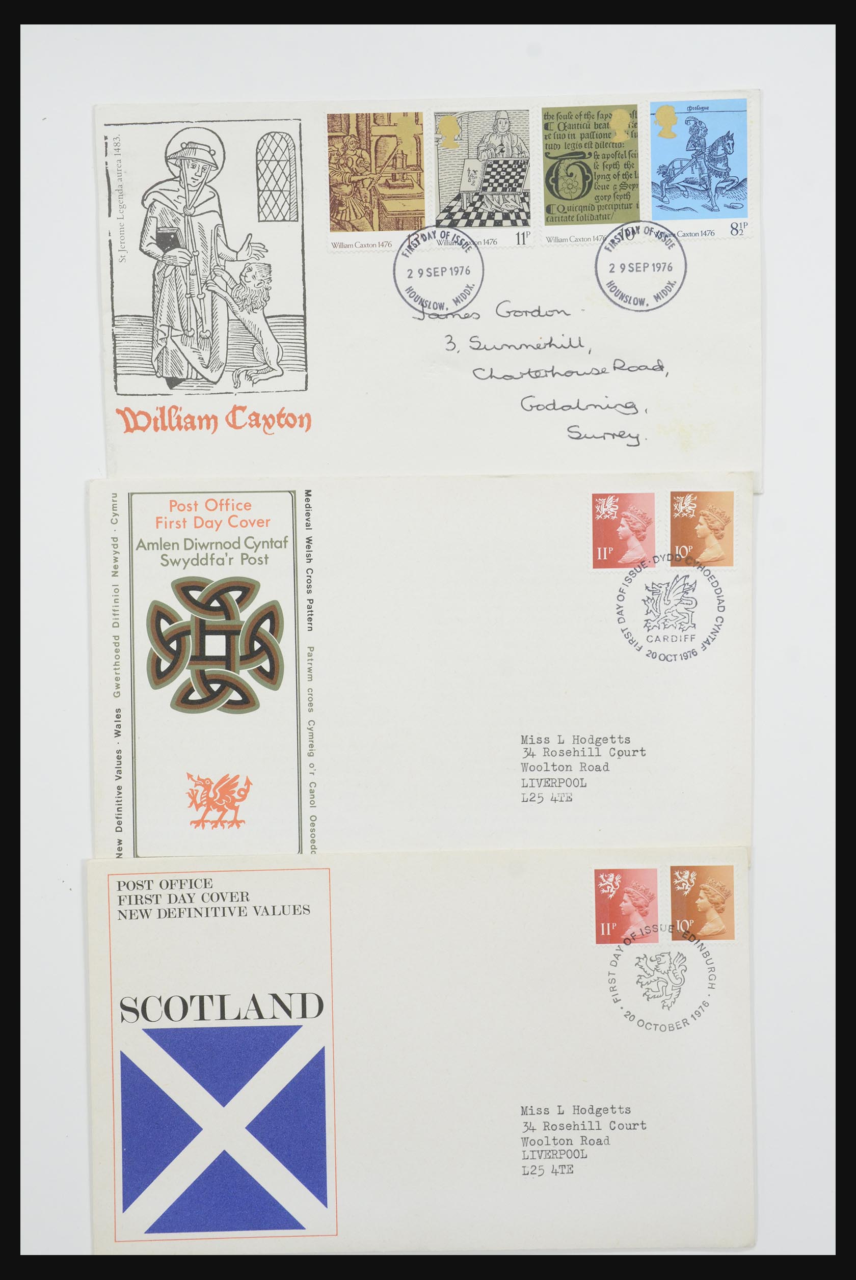 31832 096 - 31832 Engeland FDC's 1964-2008.