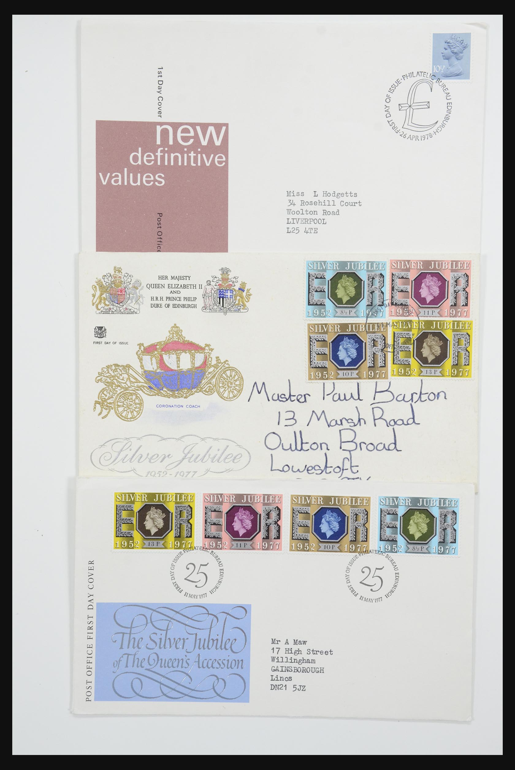 31832 100 - 31832 Engeland FDC's 1964-2008.