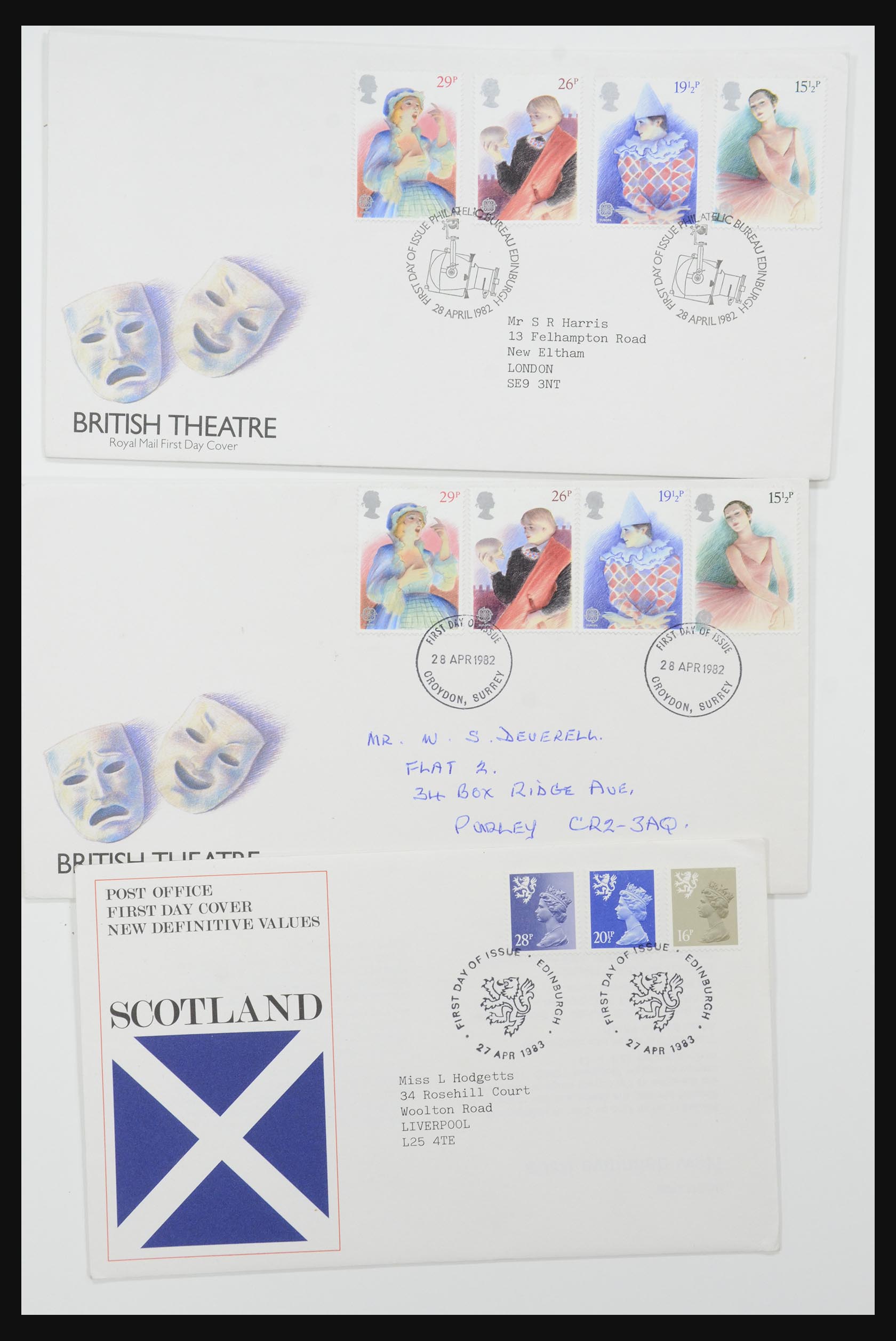 31832 131 - 31832 Engeland FDC's 1964-2008.