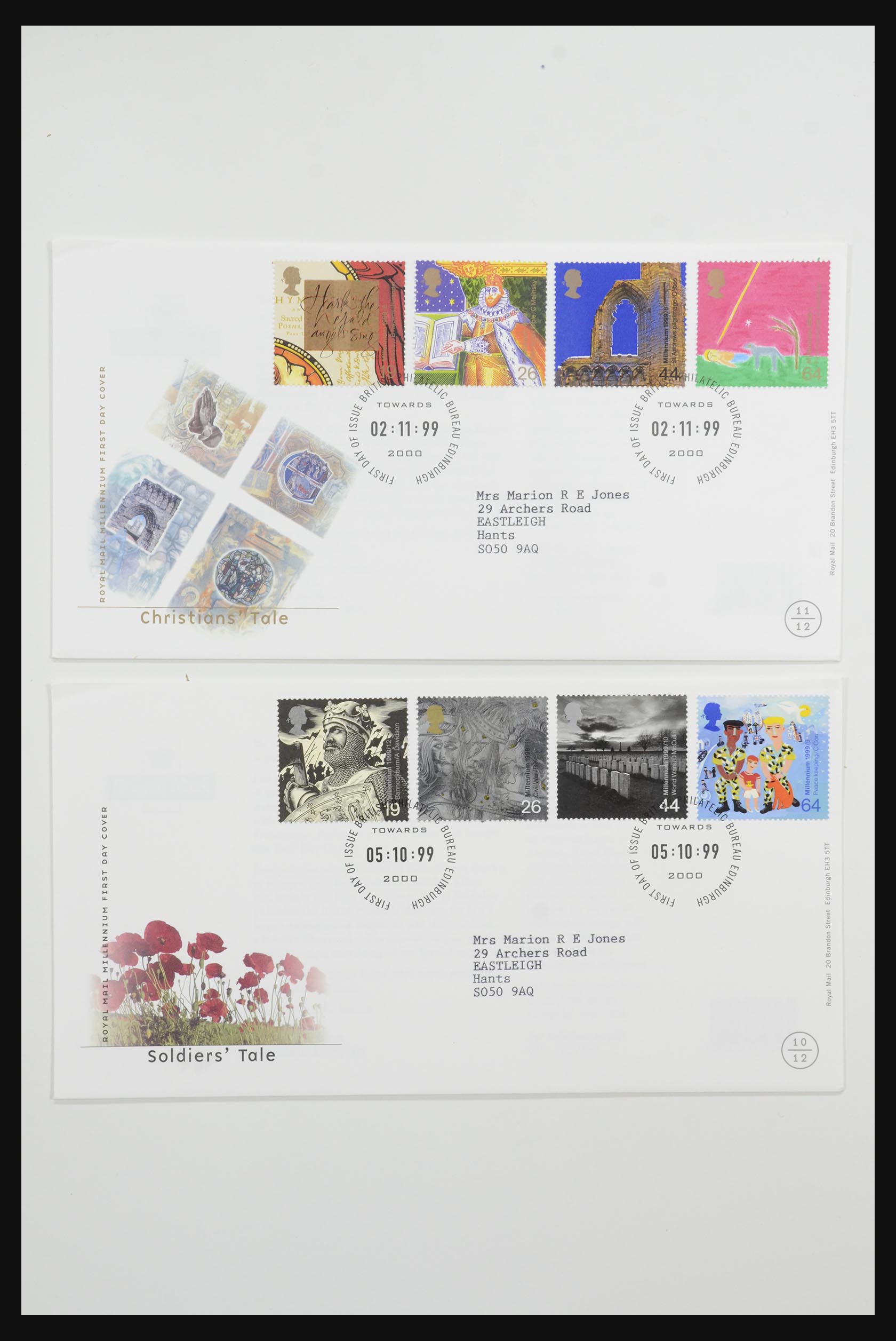 31832 464 - 31832 Great Britain FDC's 1964-2008.