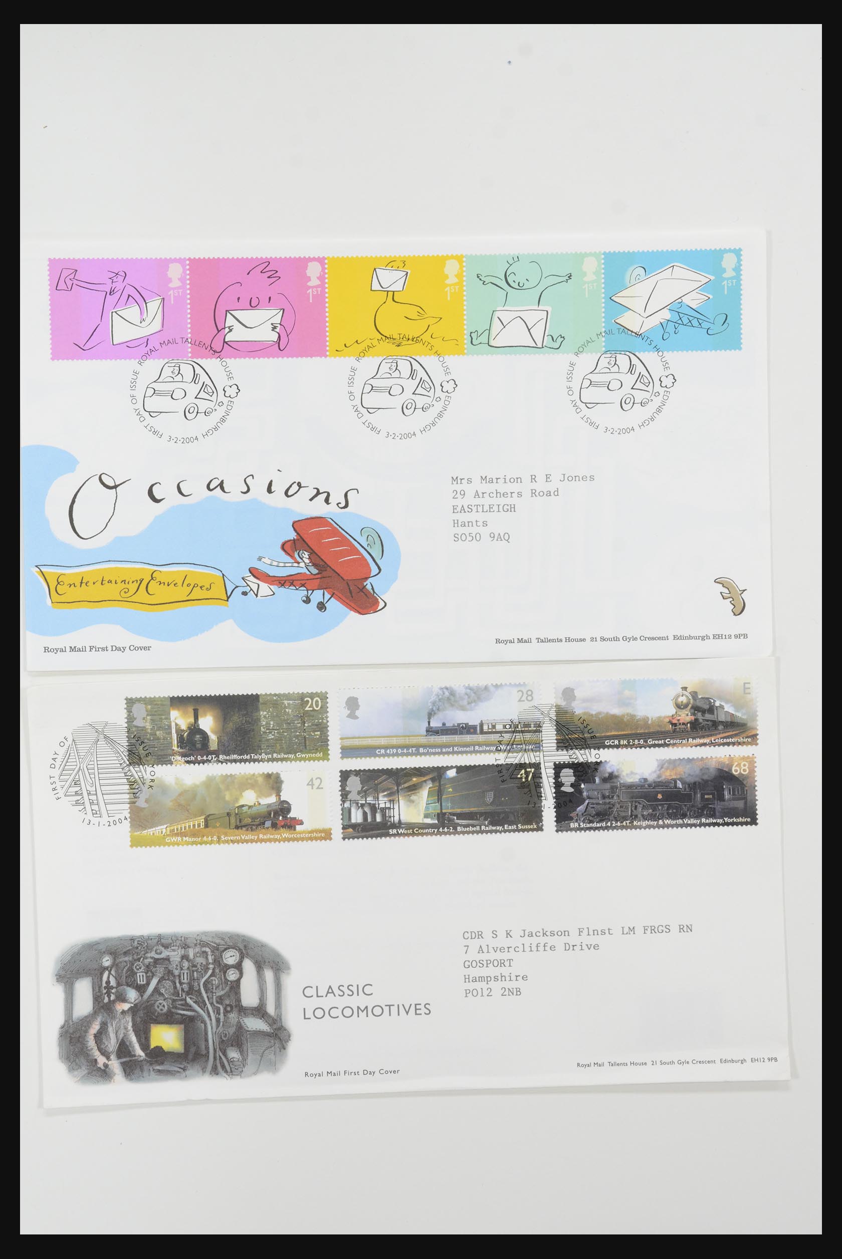 31832 490 - 31832 Great Britain FDC's 1964-2008.