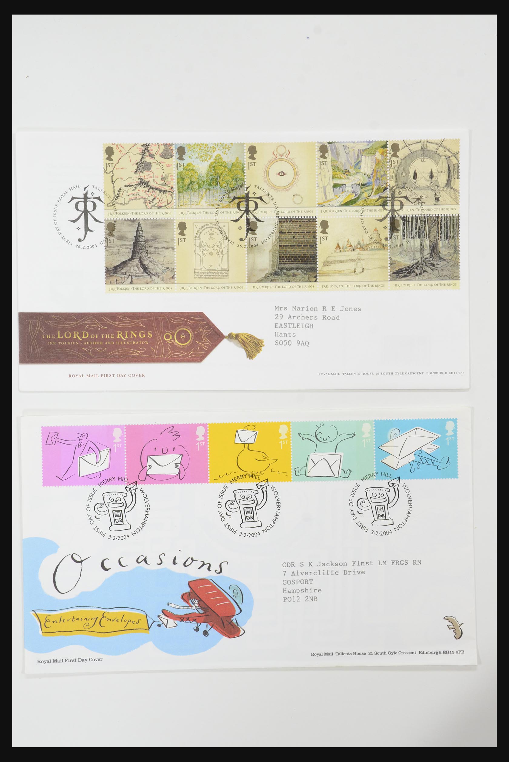 31832 491 - 31832 Great Britain FDC's 1964-2008.