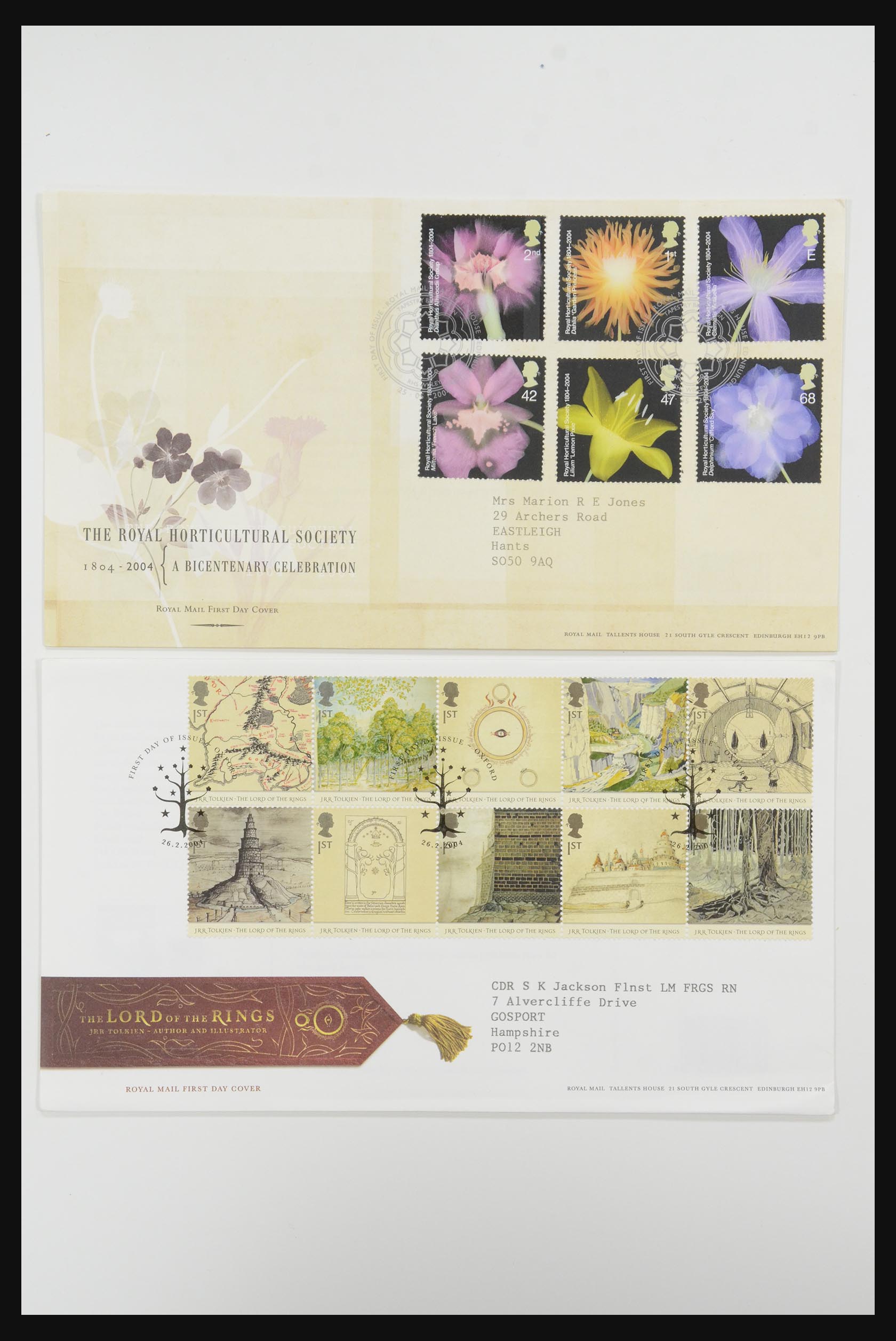 31832 492 - 31832 Great Britain FDC's 1964-2008.