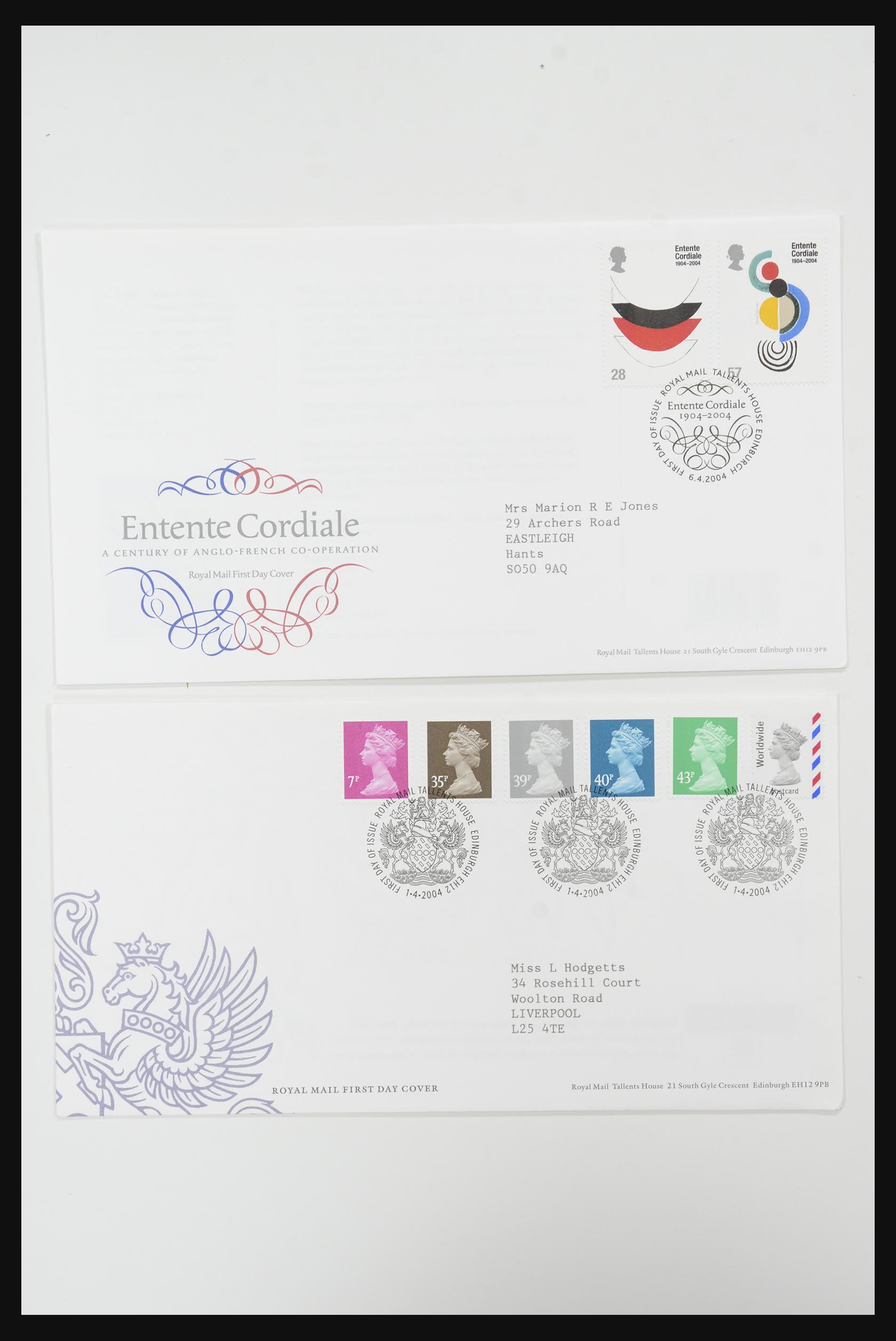 31832 494 - 31832 Great Britain FDC's 1964-2008.