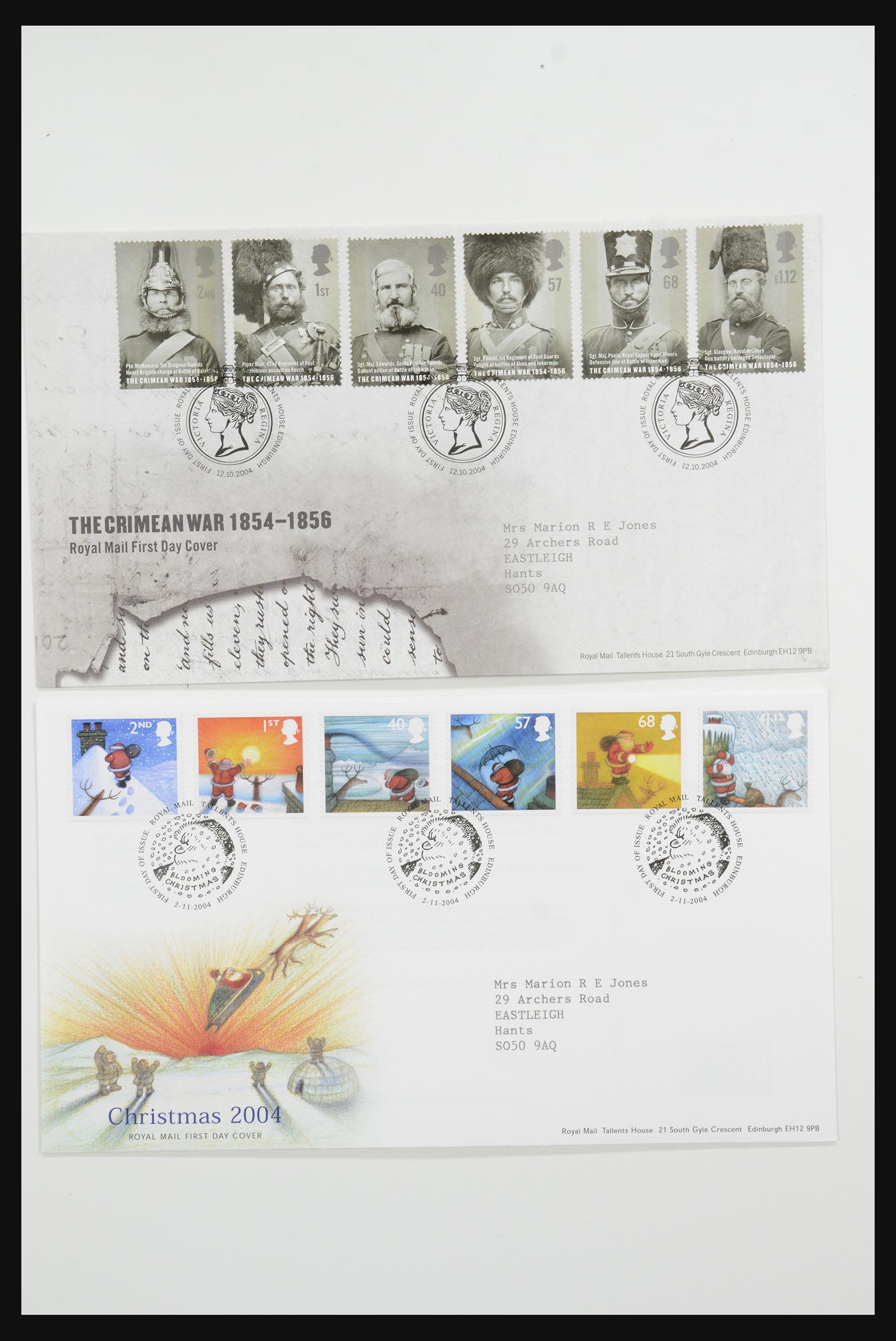 31832 501 - 31832 Engeland FDC's 1964-2008.