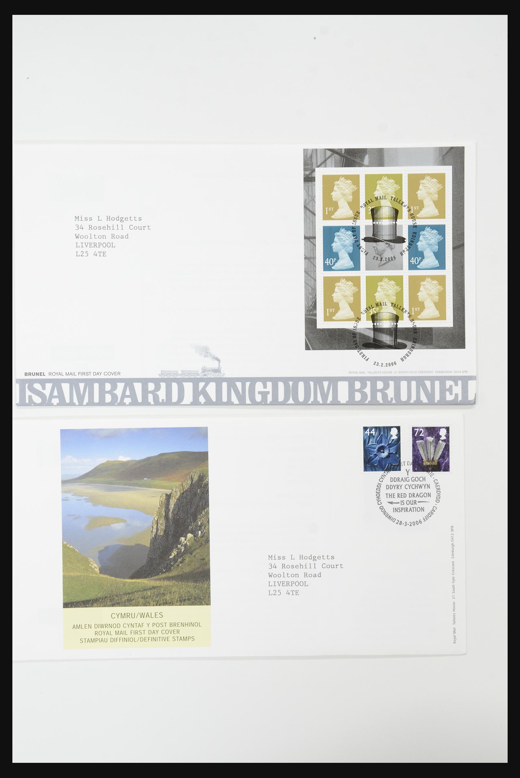 31832 509 - 31832 Engeland FDC's 1964-2008.