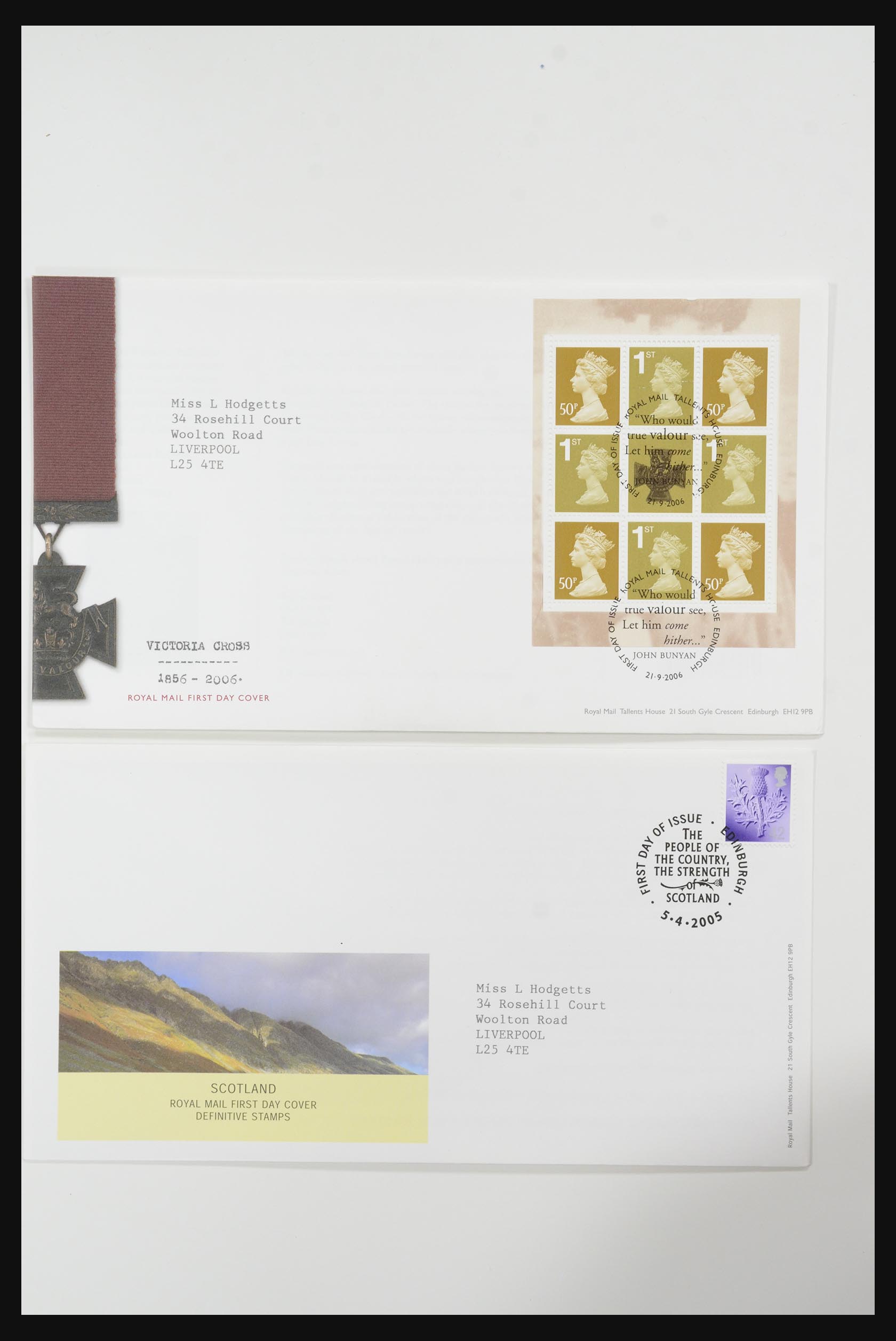 31832 511 - 31832 Engeland FDC's 1964-2008.