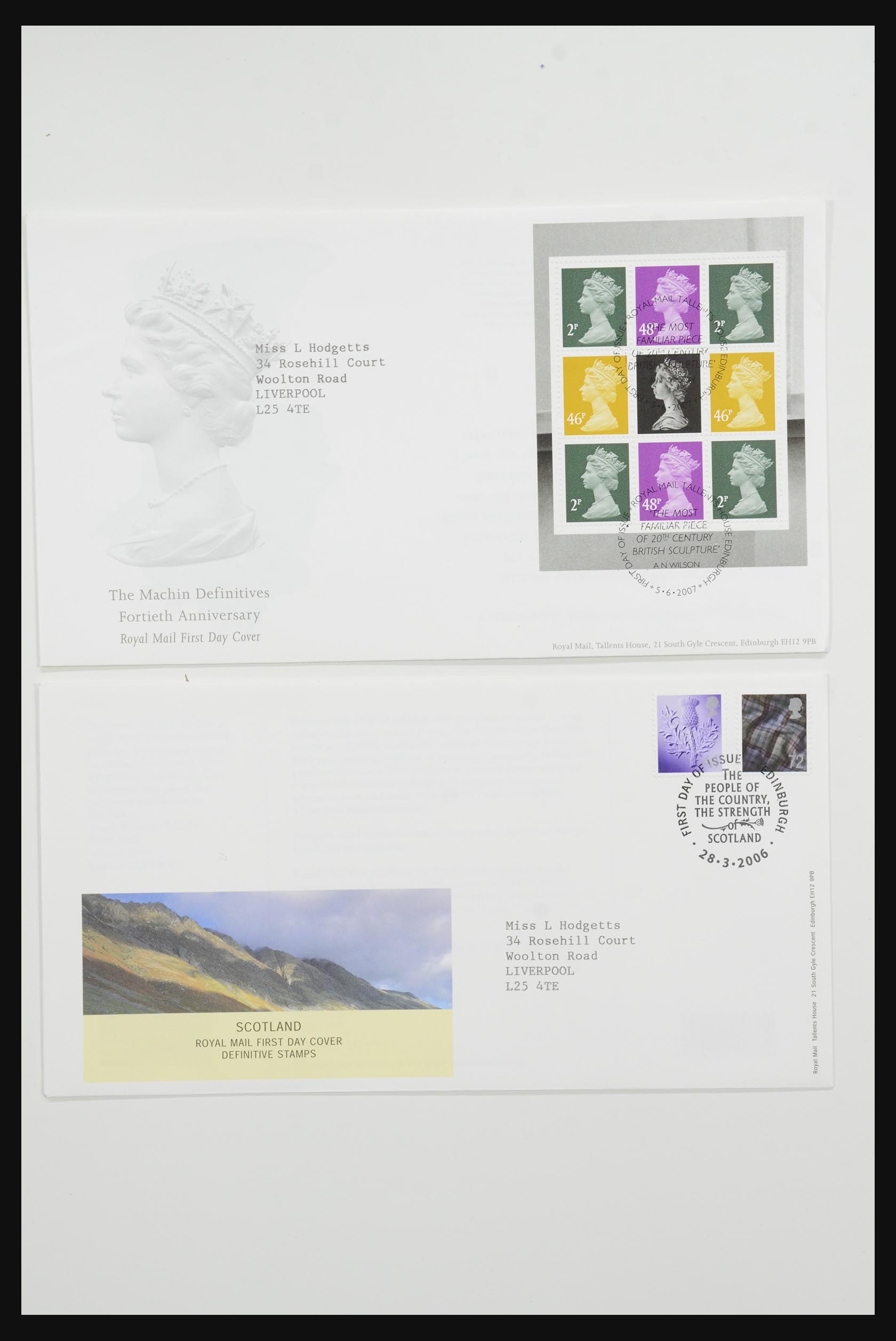 31832 515 - 31832 Engeland FDC's 1964-2008.