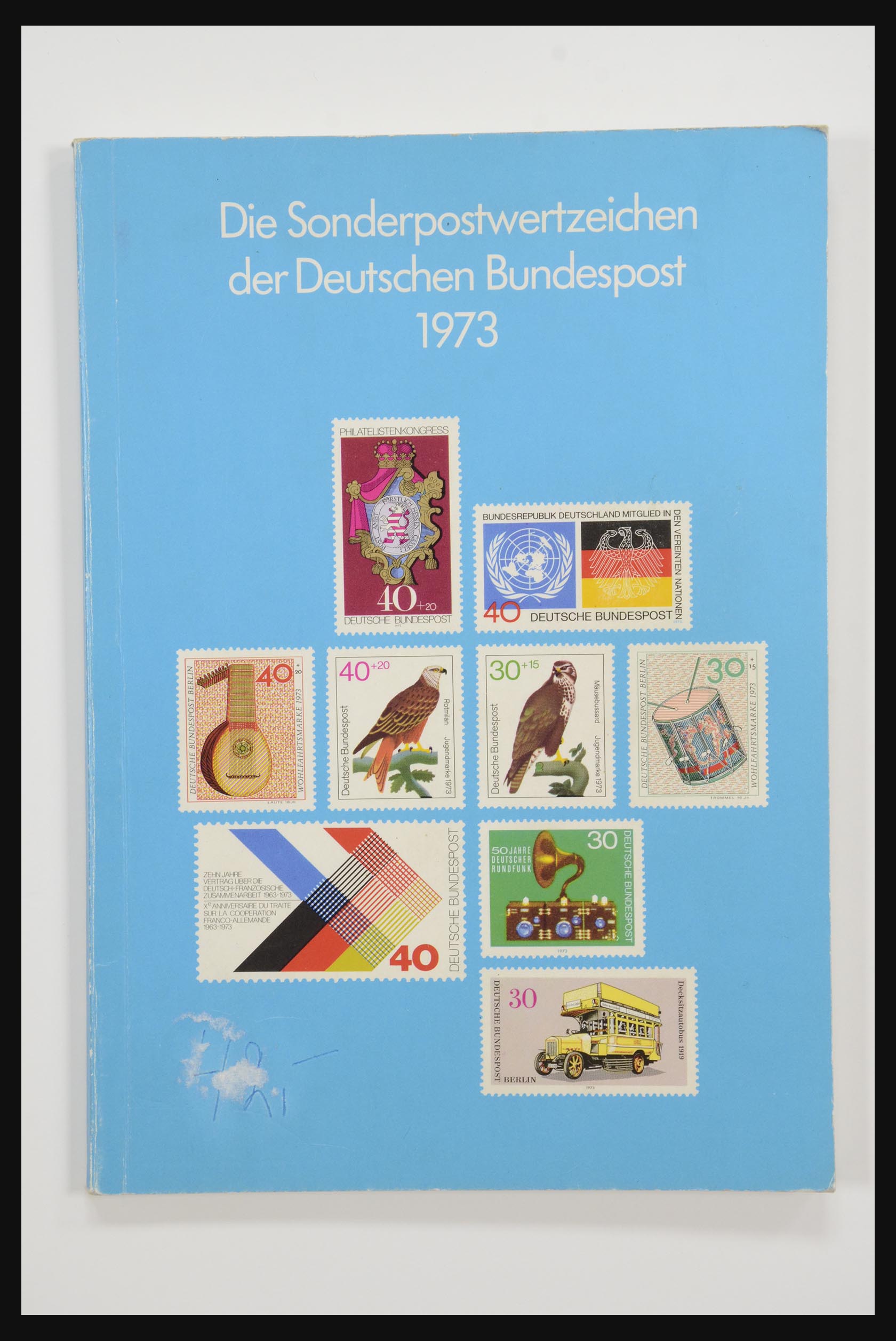 31834 001 - 31834 Bundespost jaarboeken 1973(!)-1999.