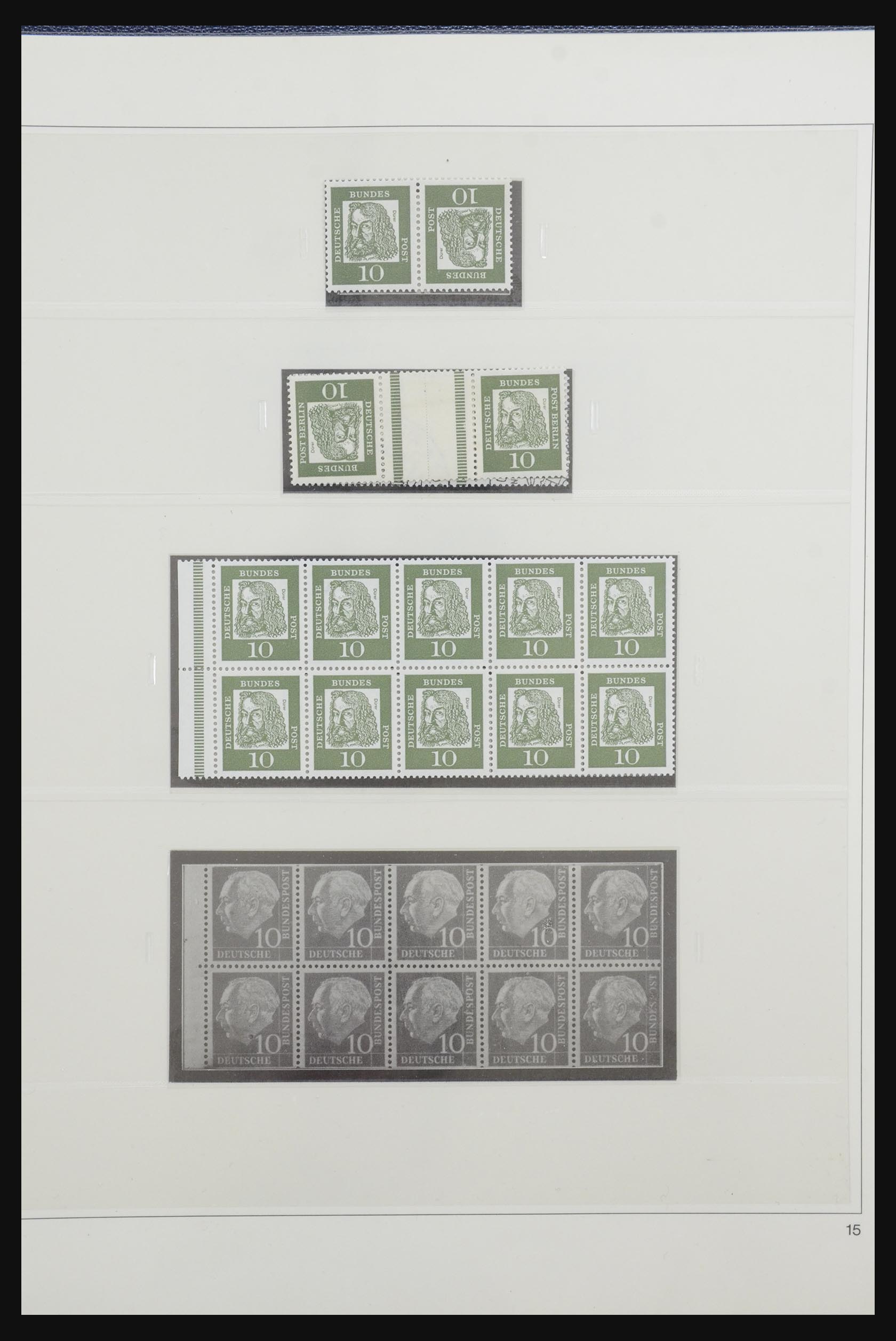 31842 018 - 31842 Bundespost combinaties 1951-2003.