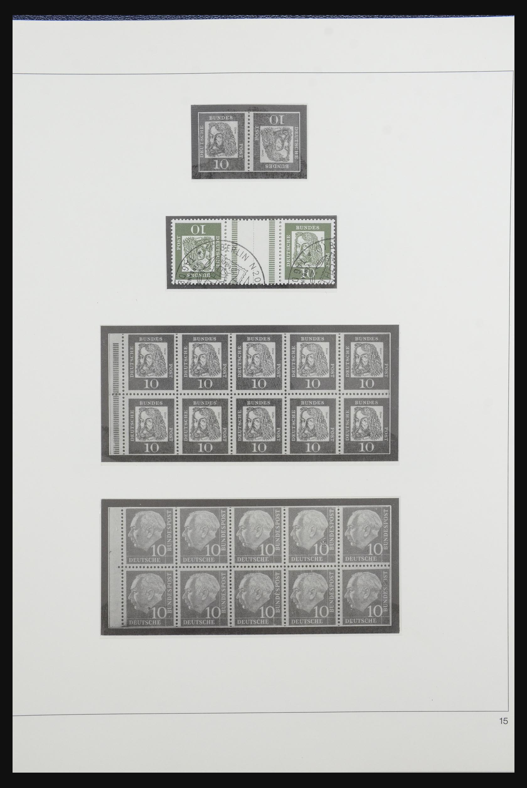 31842 019 - 31842 Bundespost combinations 1951-2003.