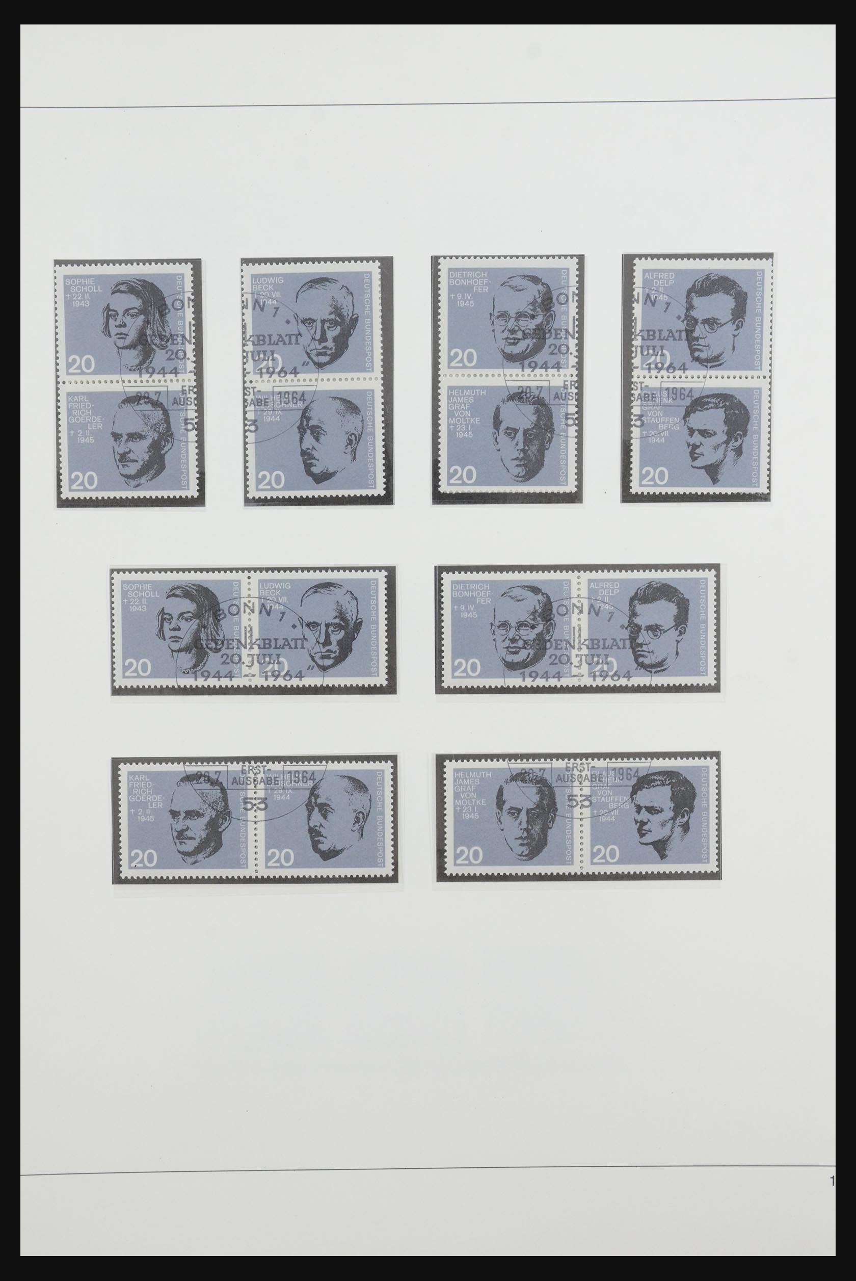 31842 024 - 31842 Bundespost combinaties 1951-2003.