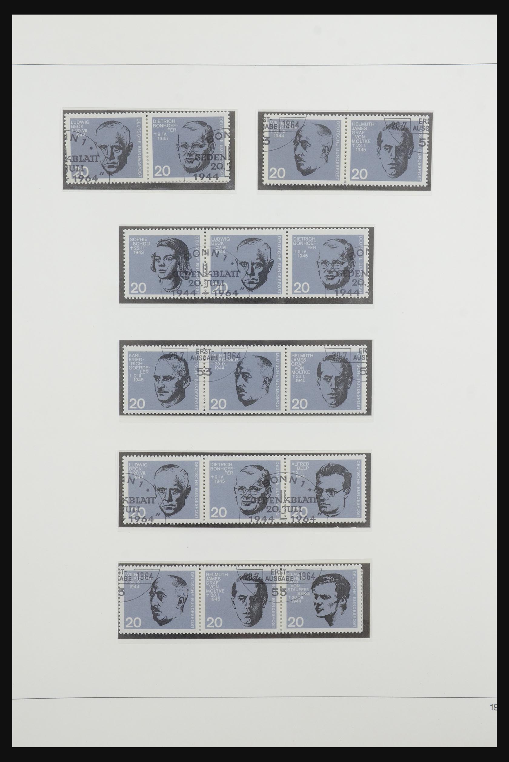 31842 026 - 31842 Bundespost combinations 1951-2003.