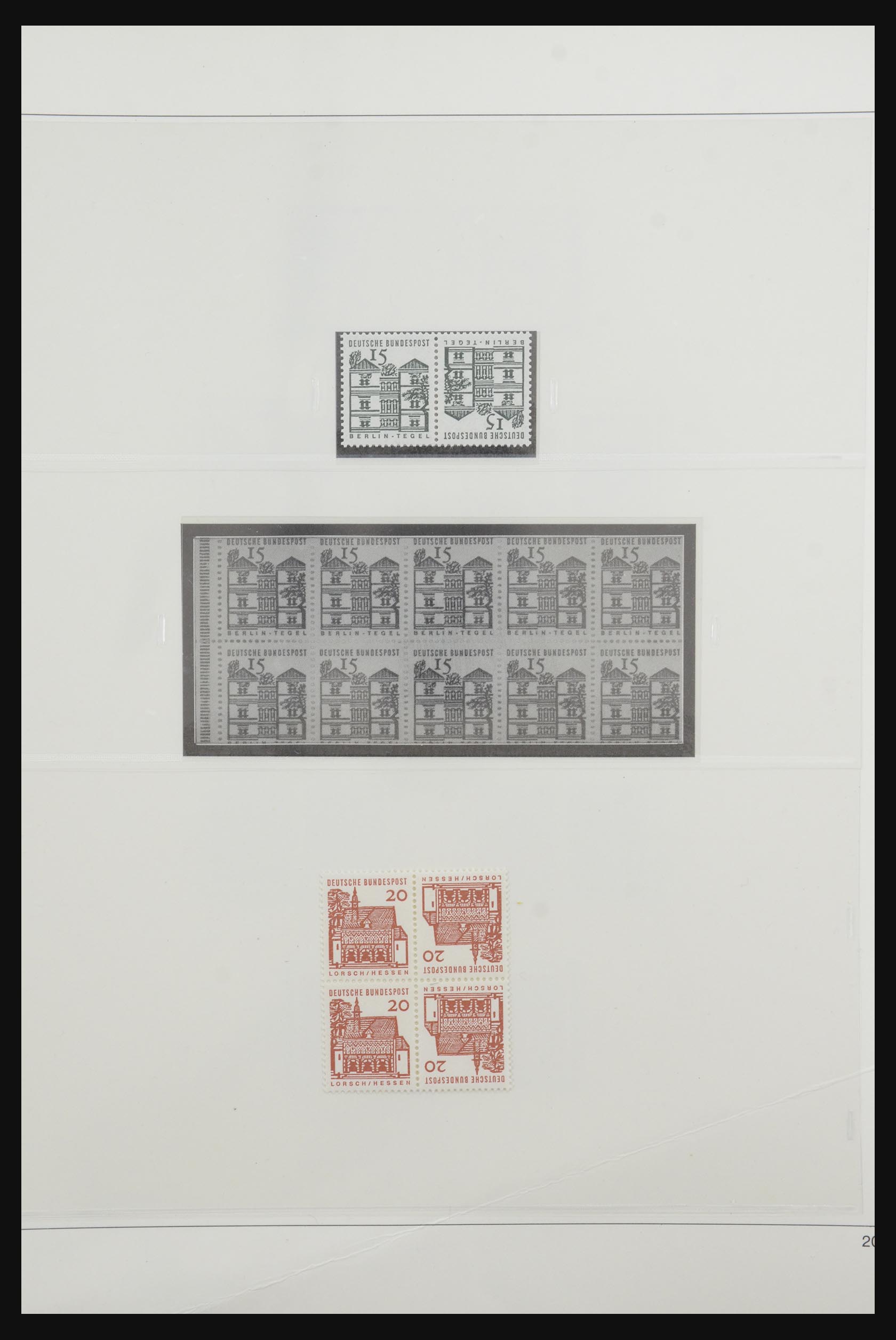 31842 027 - 31842 Bundespost combinaties 1951-2003.