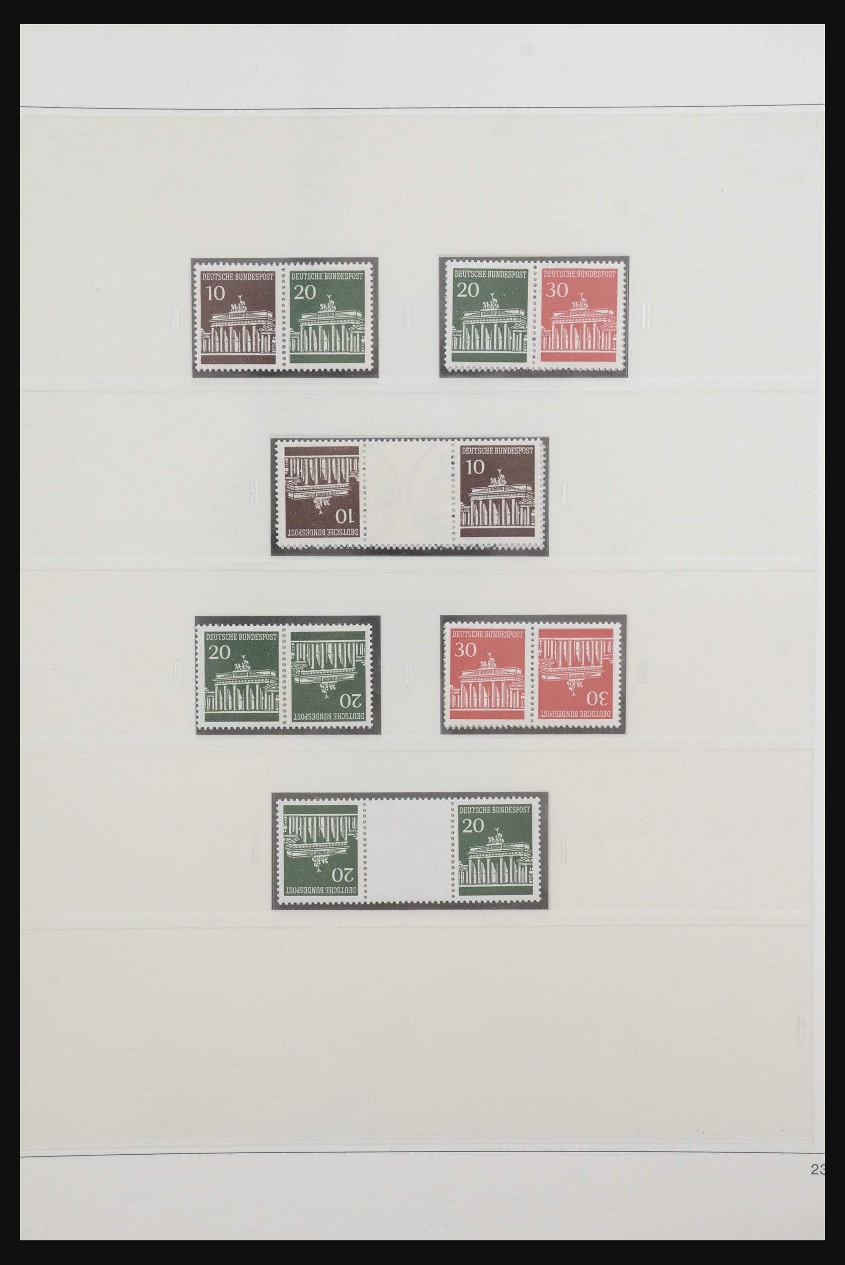 31842 031 - 31842 Bundespost combinaties 1951-2003.