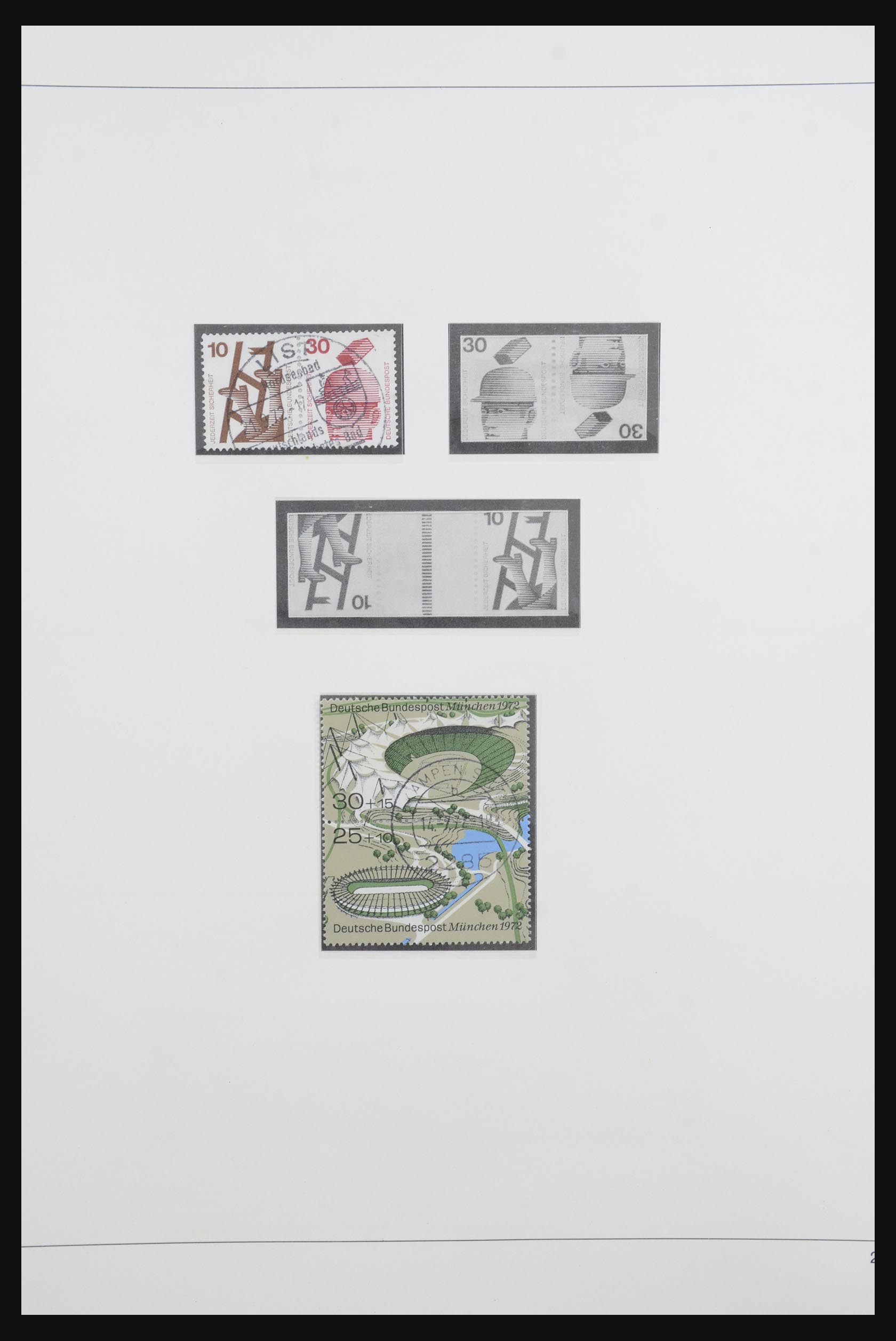 31842 039 - 31842 Bundespost combinaties 1951-2003.