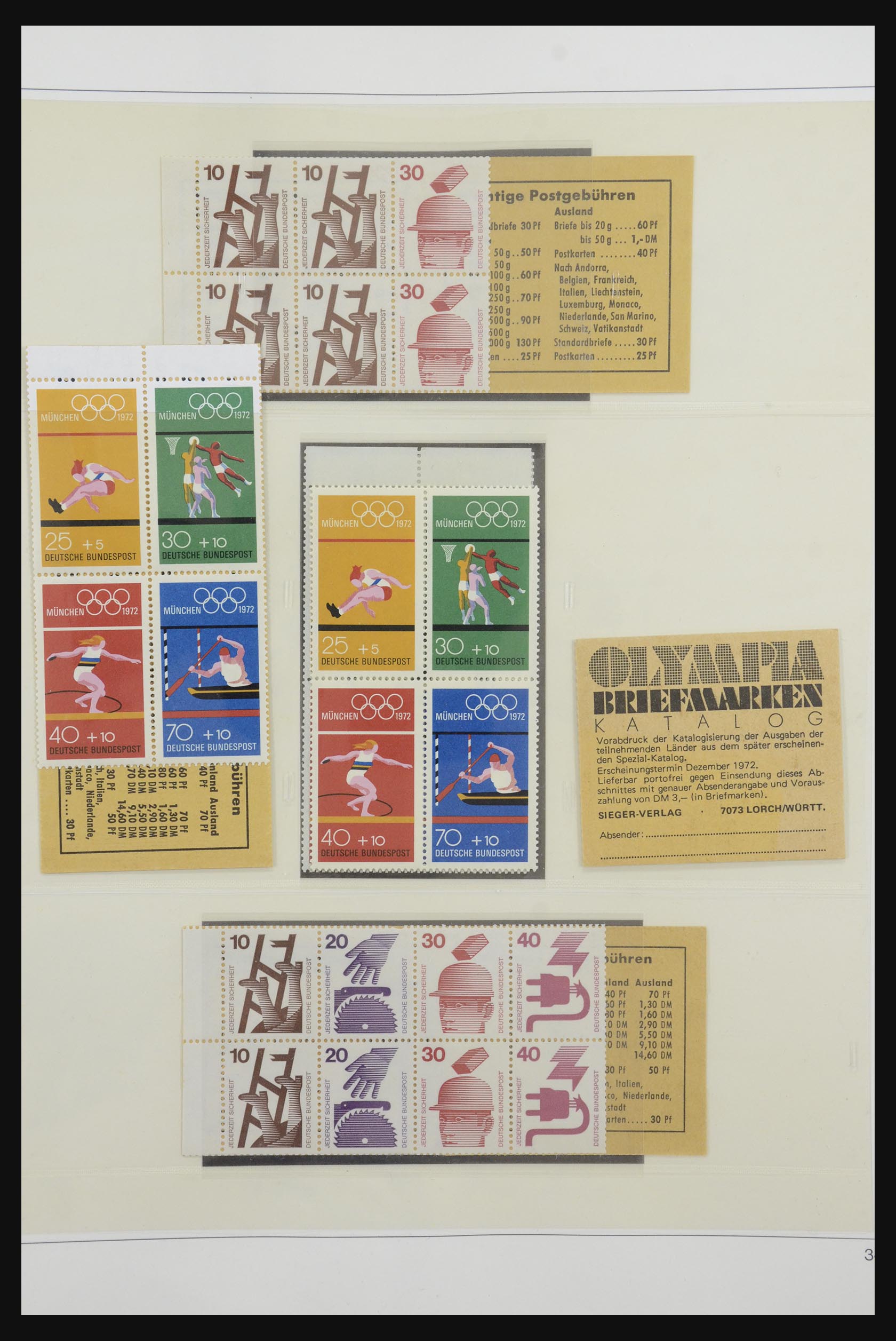 31842 047 - 31842 Bundespost combinaties 1951-2003.