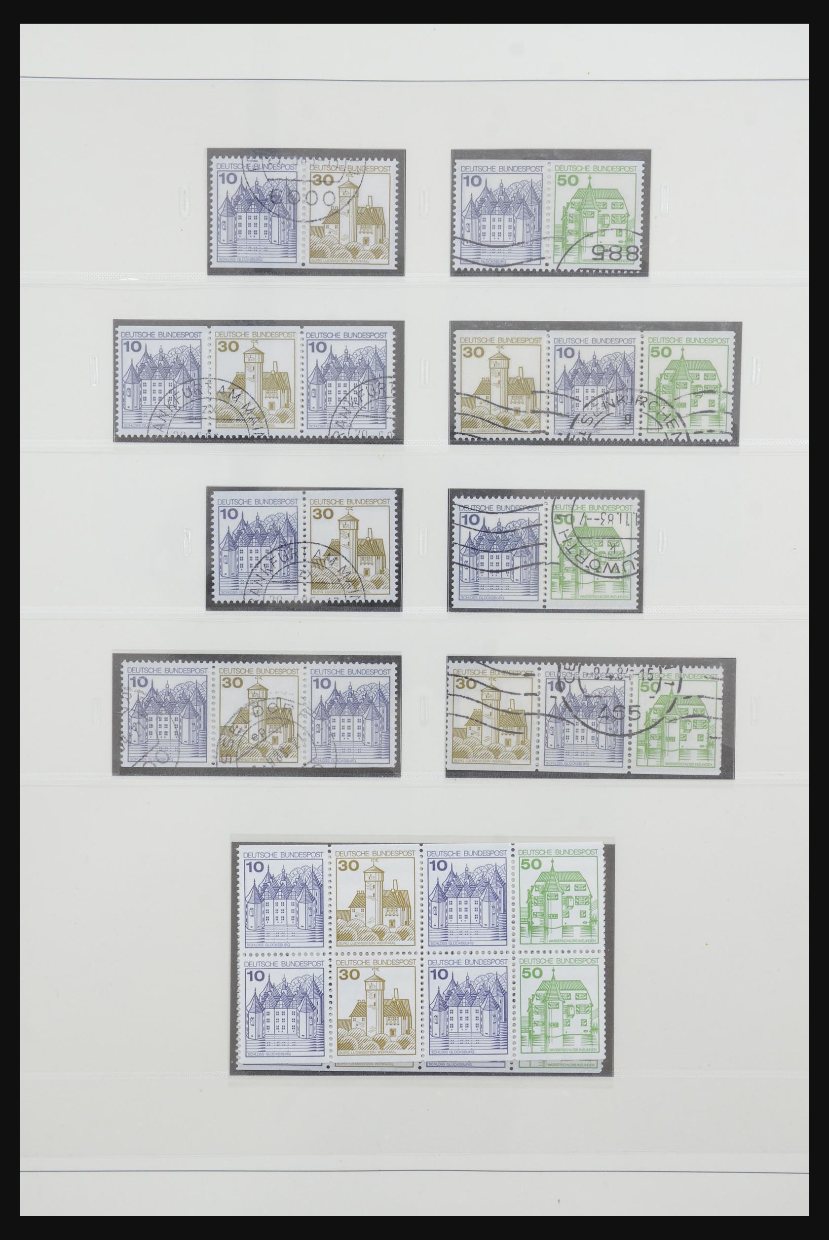 31842 061 - 31842 Bundespost combinations 1951-2003.