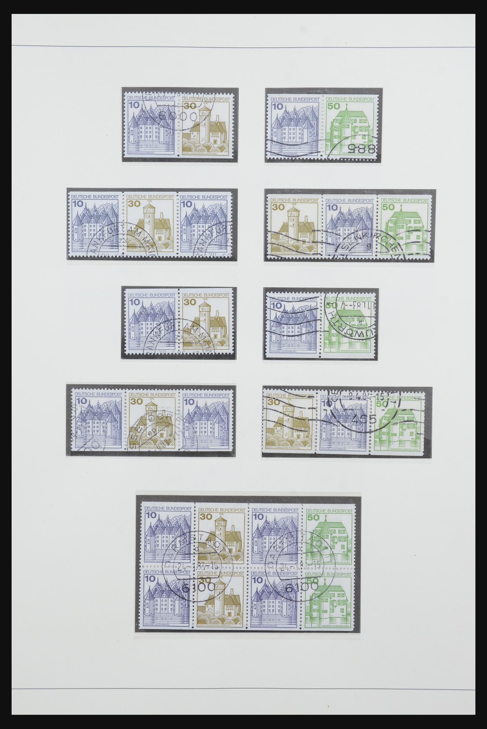 31842 062 - 31842 Bundespost combinations 1951-2003.