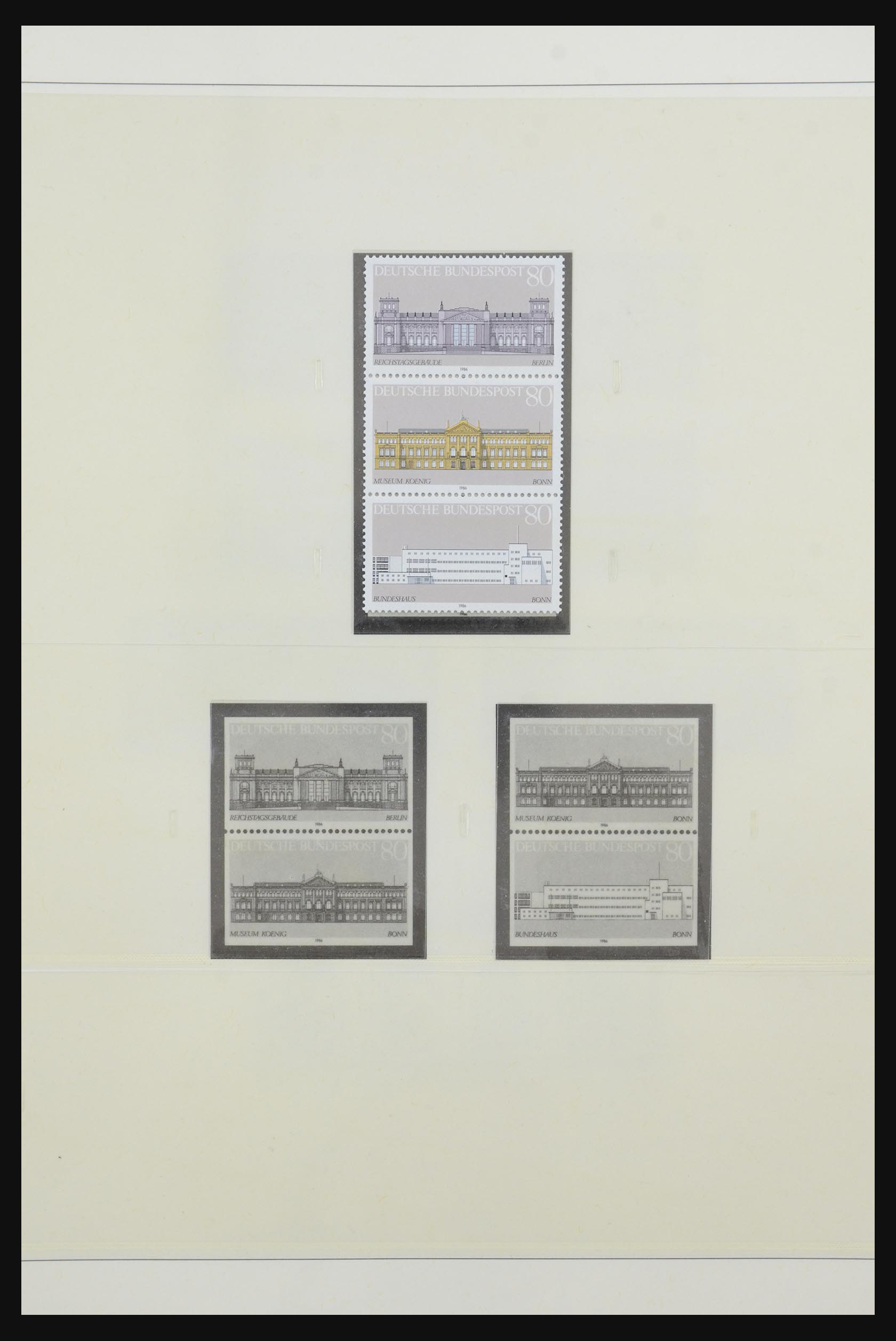 31842 068 - 31842 Bundespost combinations 1951-2003.