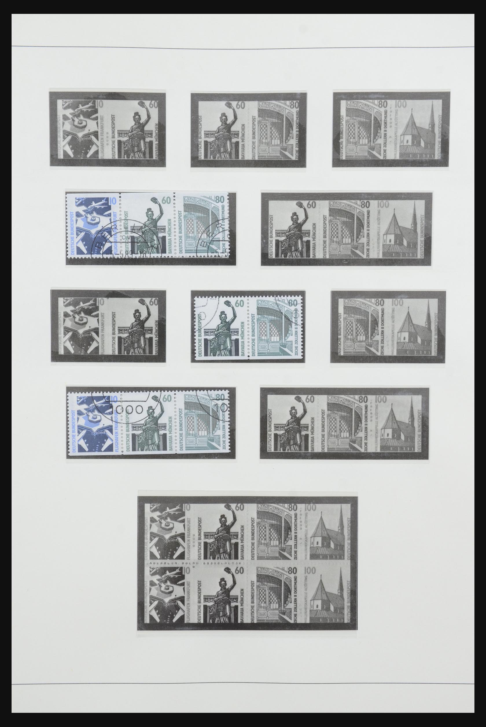 31842 071 - 31842 Bundespost combinaties 1951-2003.