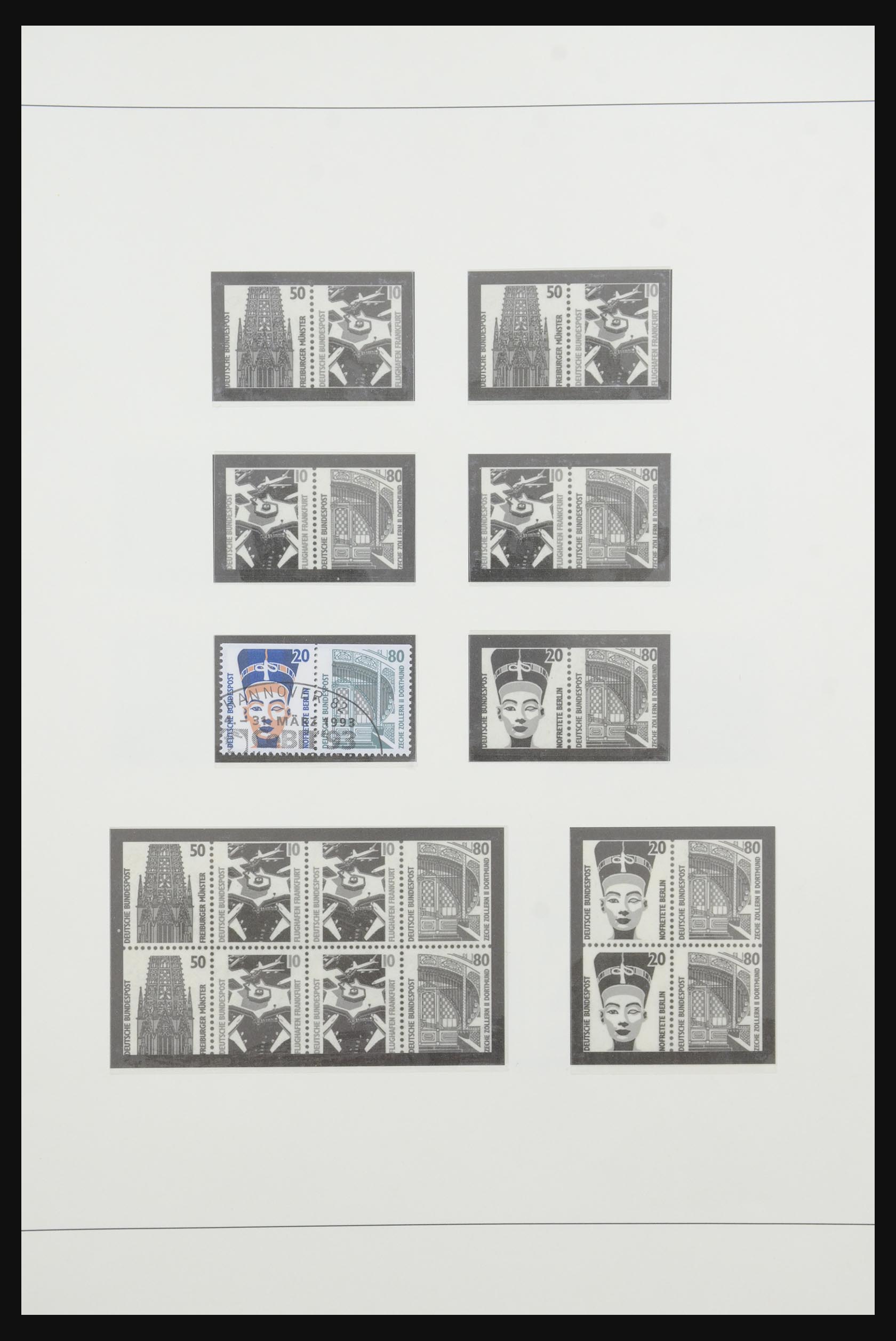 31842 078 - 31842 Bundespost combinaties 1951-2003.