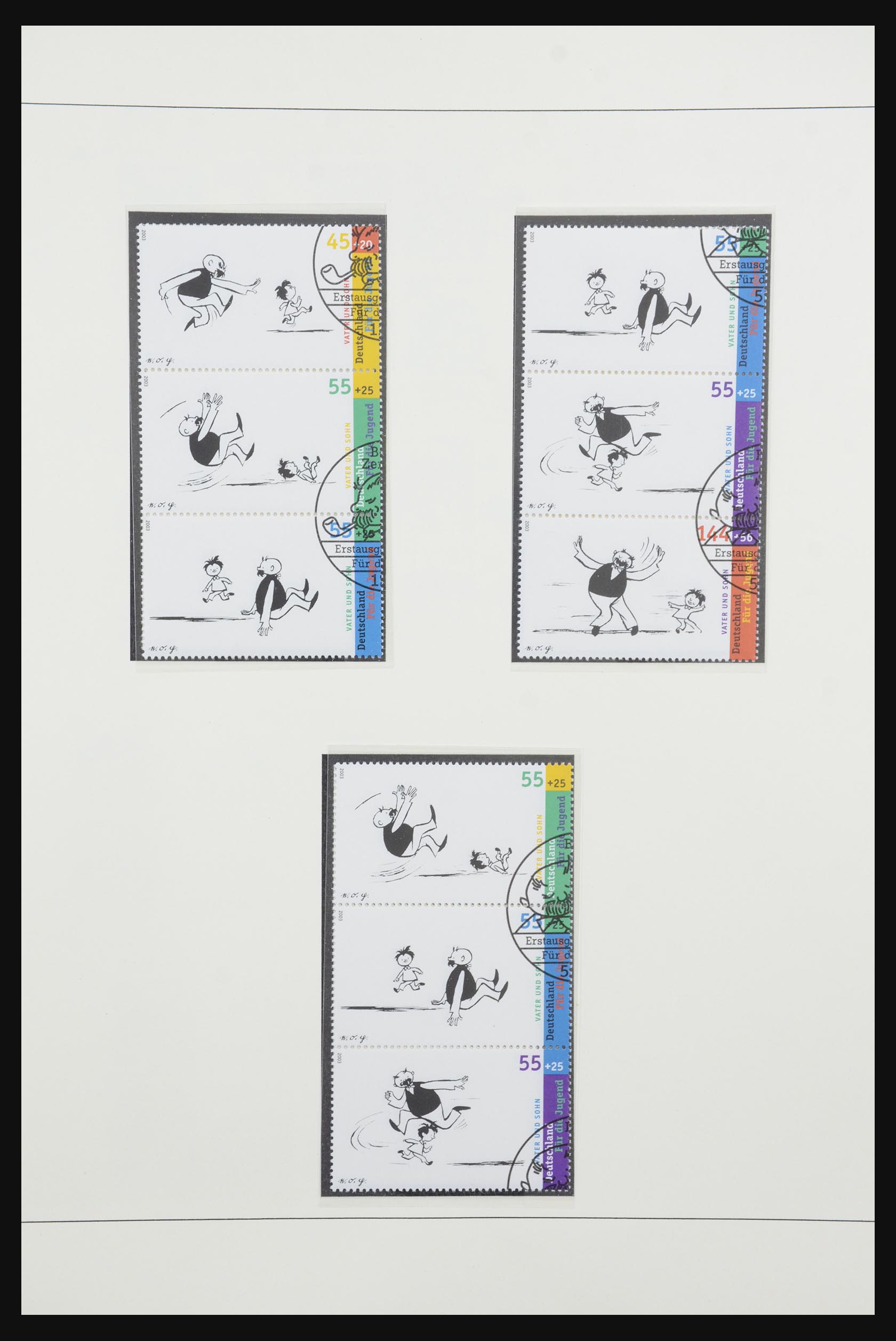 31842 085 - 31842 Bundespost combinaties 1951-2003.
