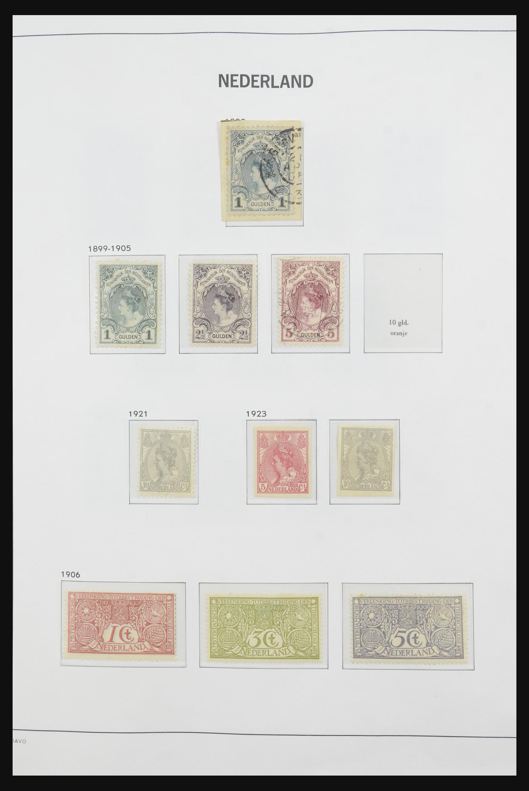 31844 005 - 31844 Netherlands 1852-1995.