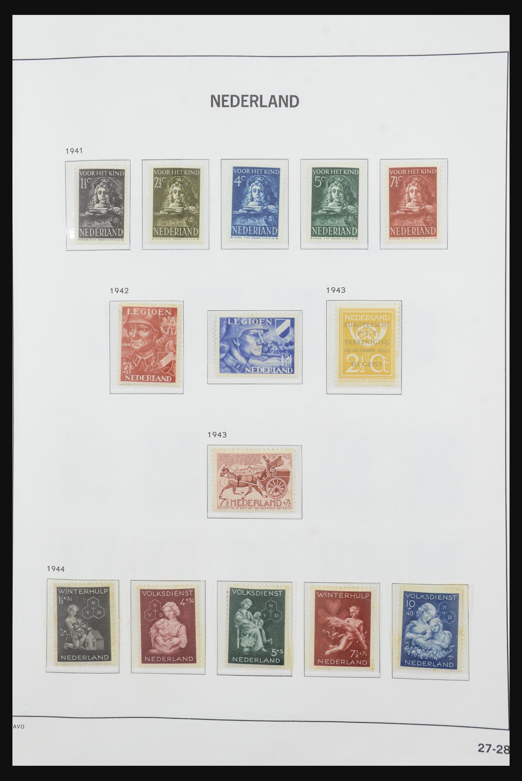31844 028 - 31844 Netherlands 1852-1995.