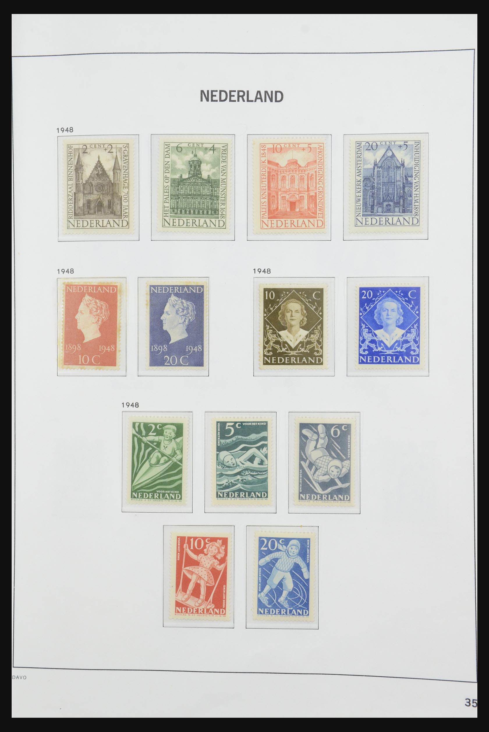 31844 035 - 31844 Netherlands 1852-1995.