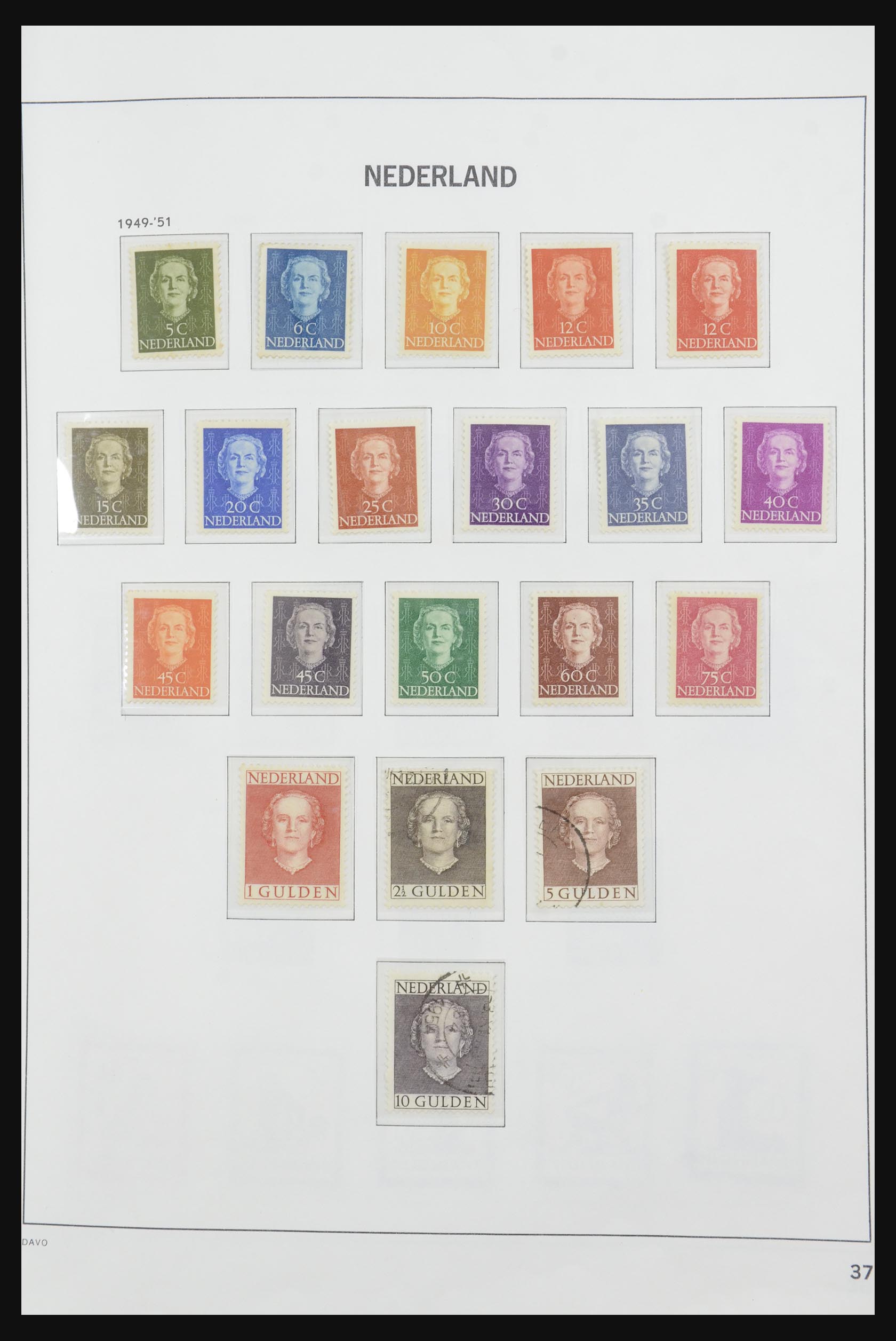 31844 037 - 31844 Netherlands 1852-1995.